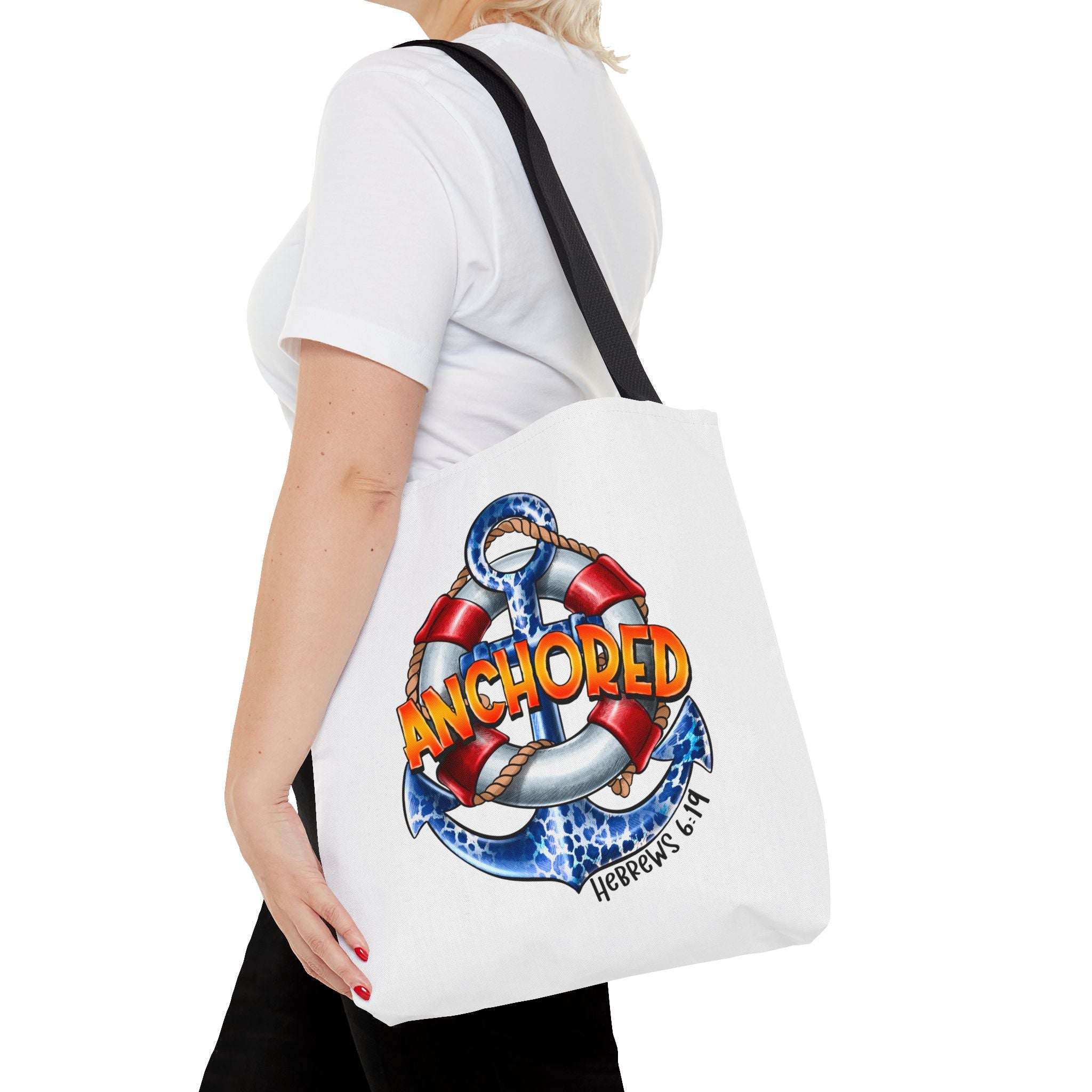 Anchored Tote Bag-Phoenix Styles