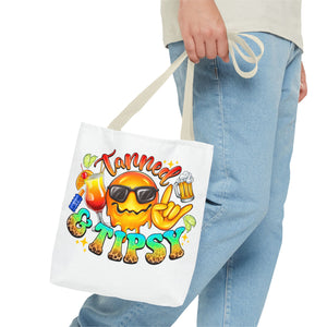 Tanned and Tipsy Tote Bag-Phoenix Styles