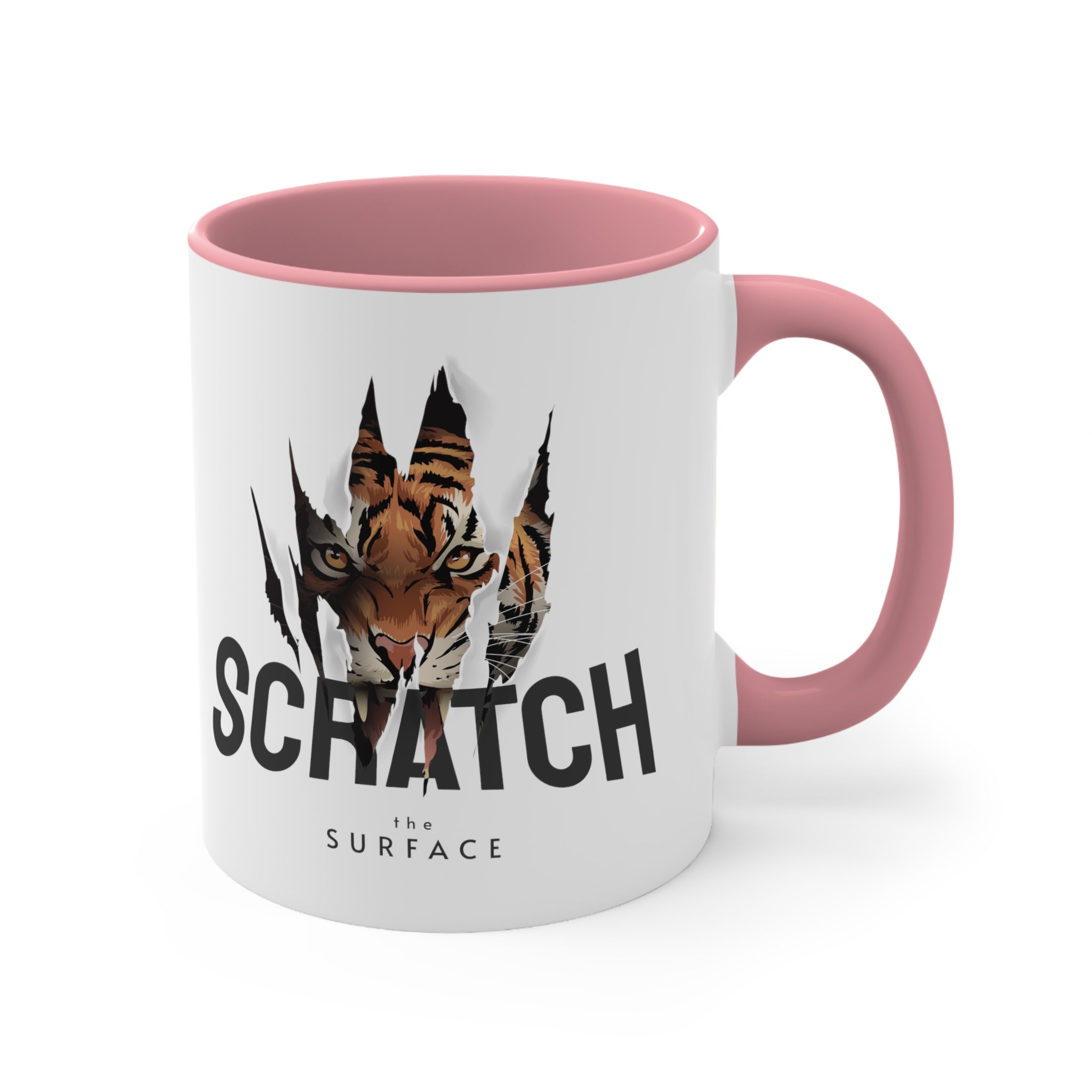 Scrath The Surface Accent Coffee Mug, 11oz-Phoenix Styles