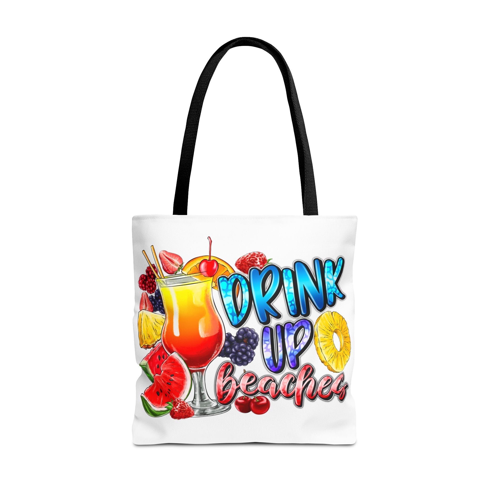 Drink up Beaches Tote Bag-Phoenix Styles