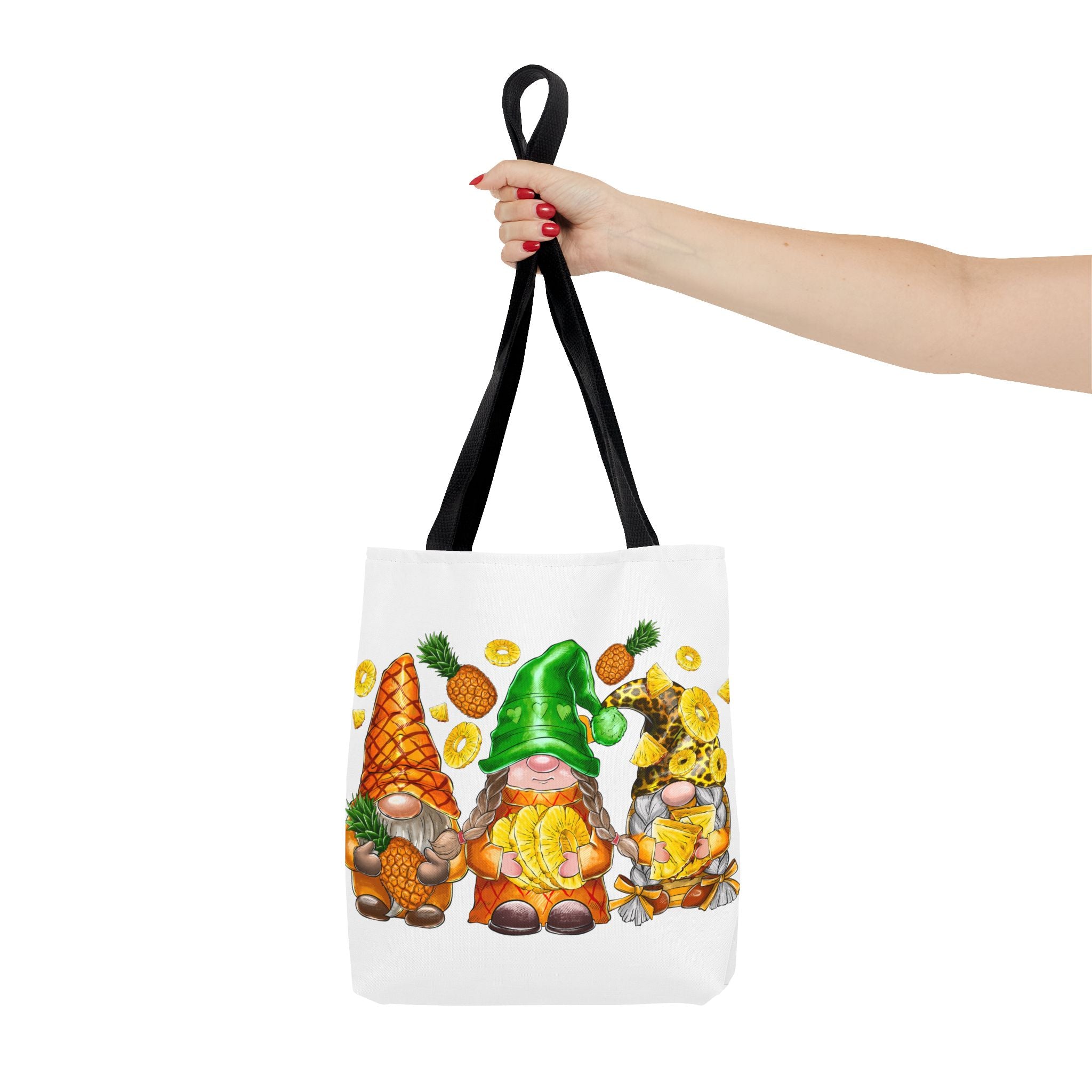 Pineapple Gnomes Tote Bag-Phoenix Styles