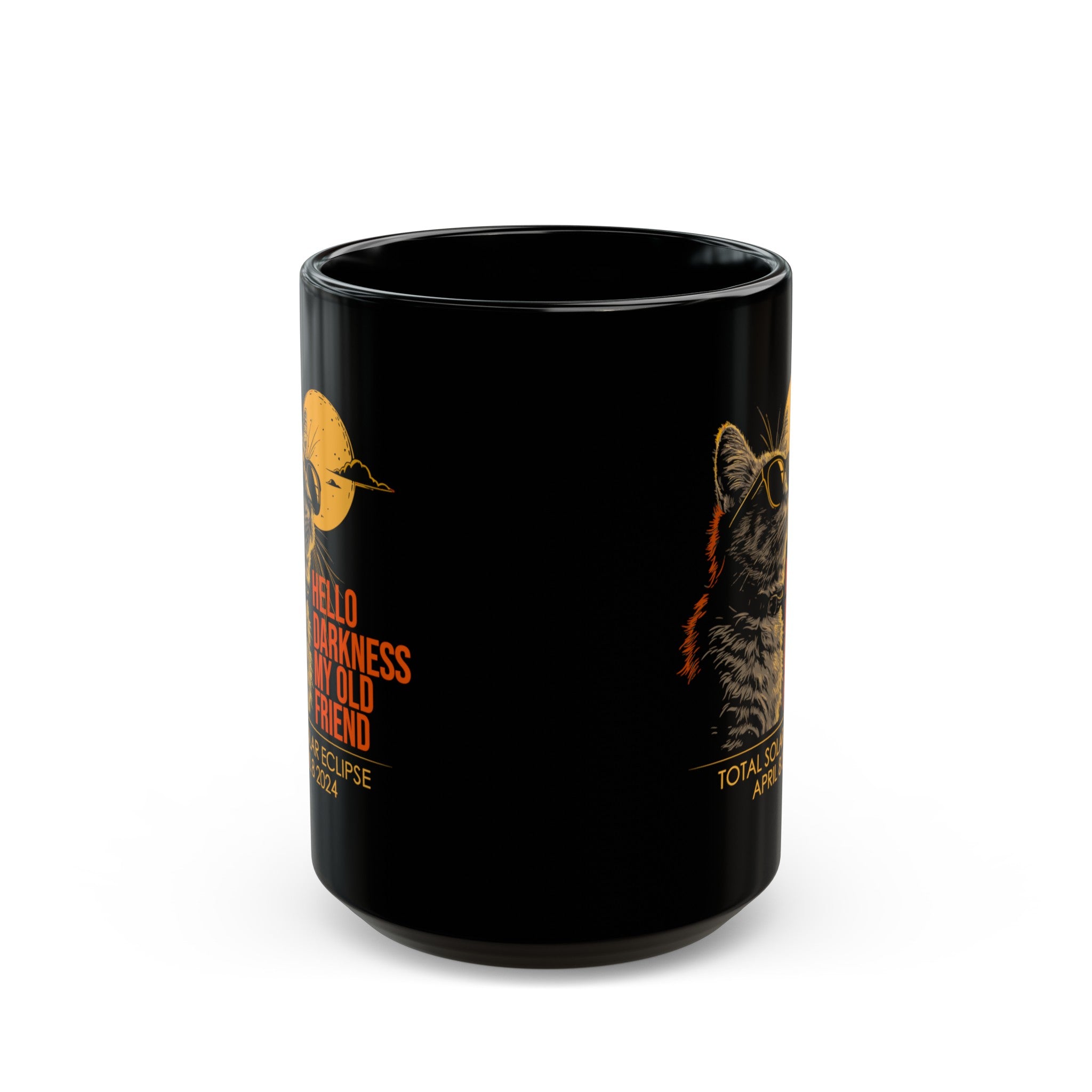 Hello Darkness My Friend Black Mug (11oz, 15oz)-Phoenix Styles