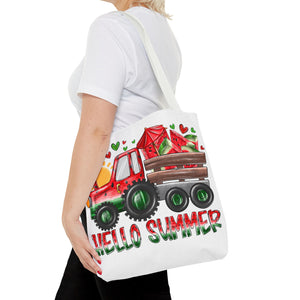 Hello Summer Tote Bag-Phoenix Styles