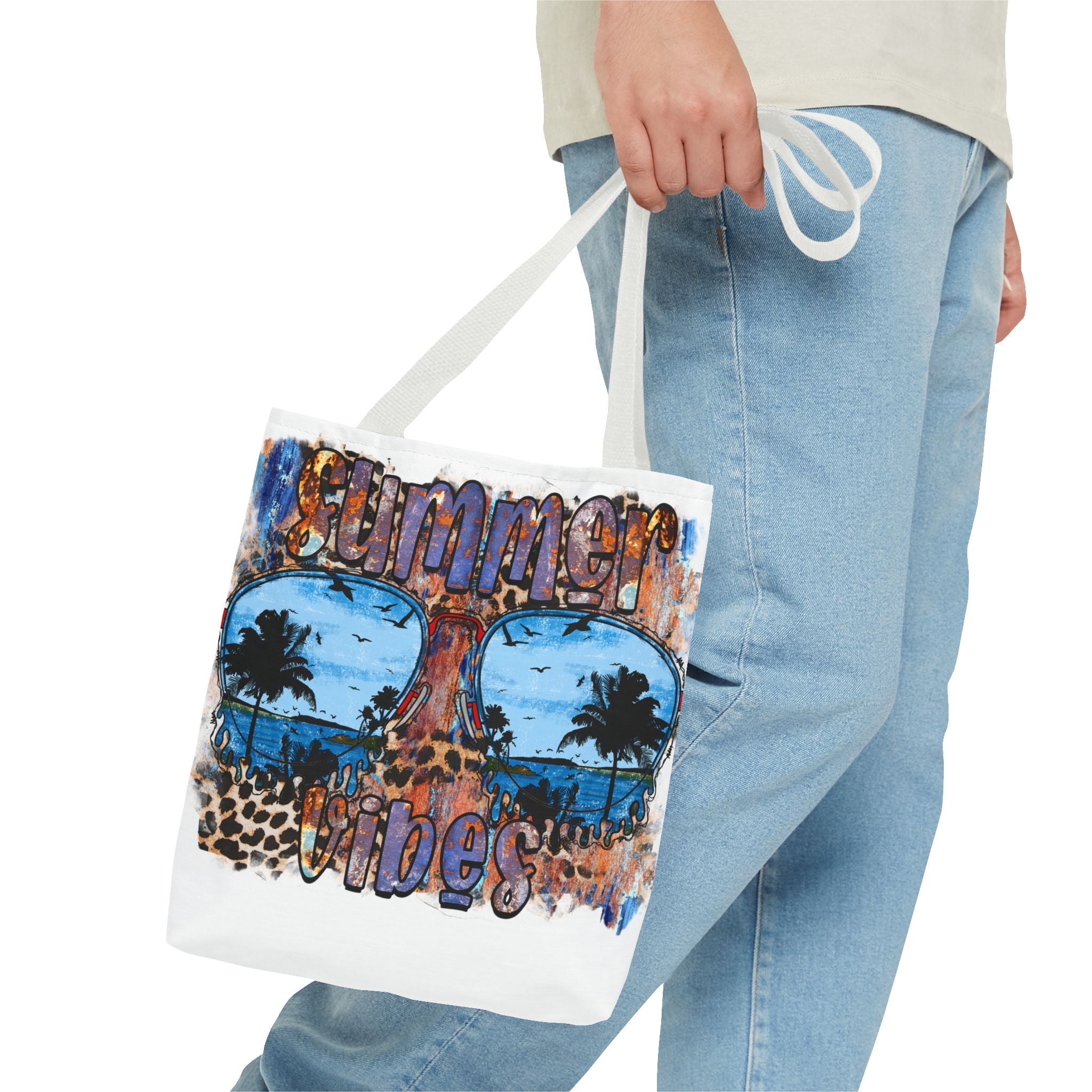 Summer Vibes Tote Bag (AOP)-Phoenix Styles