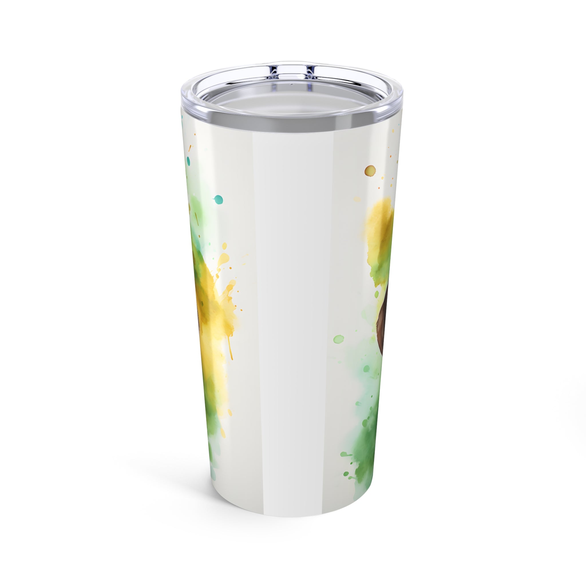 German Shorthaired Pointer- St. Patrick's Day Dog Tumbler with Green Theme