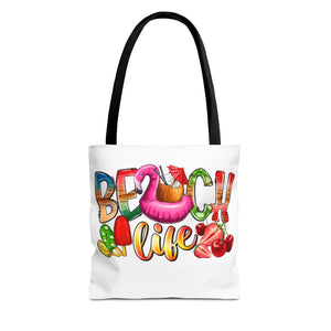 Beach Life Tote Bag-Phoenix Styles