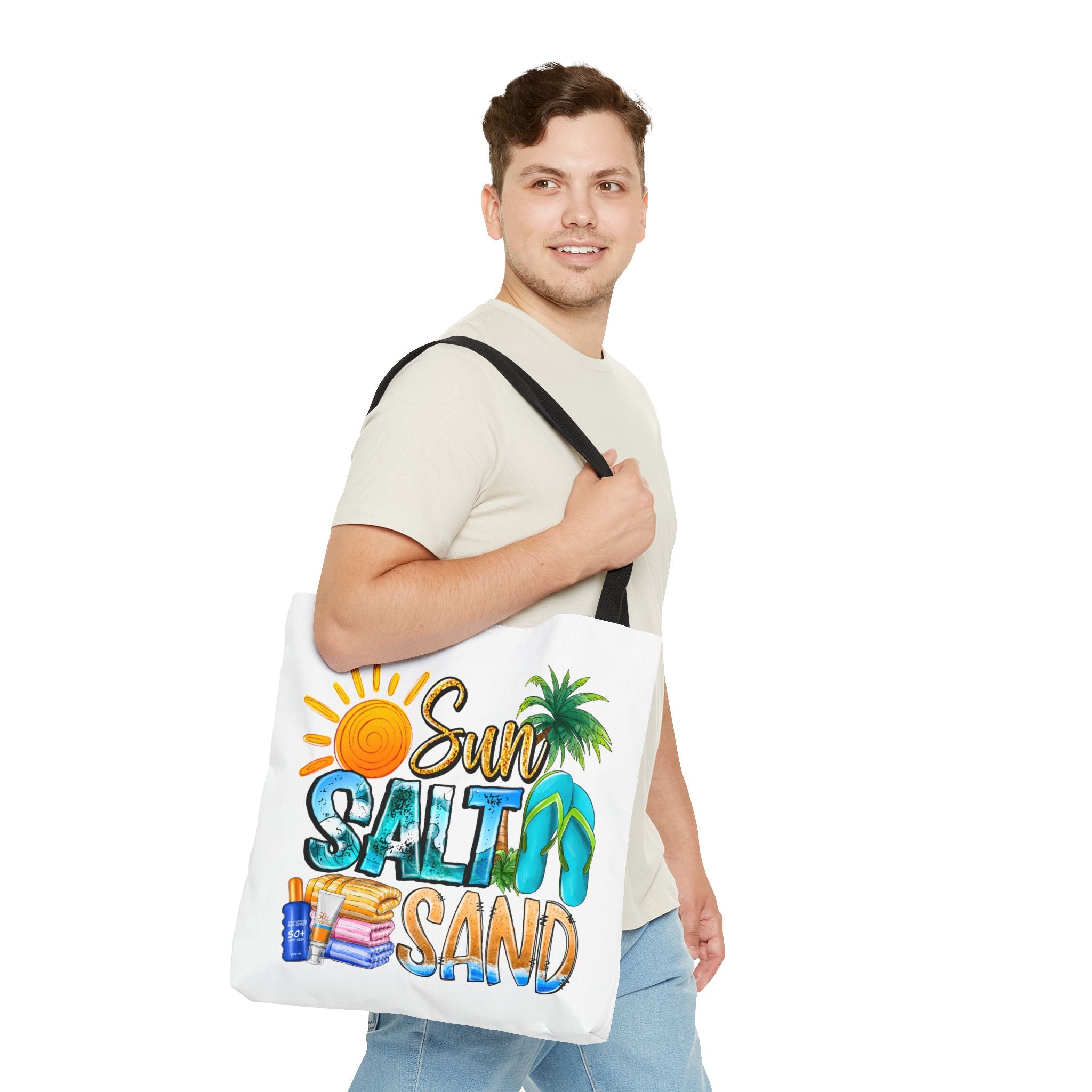 Sun Salt Sand Tote Bag-Phoenix Styles