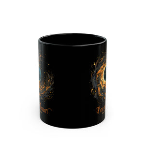 Path Of Totality Black Mug (11oz, 15oz)-Phoenix Styles