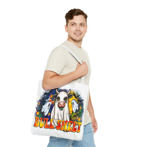 Bullsheet Halloween Tote Bag-Phoenix Styles