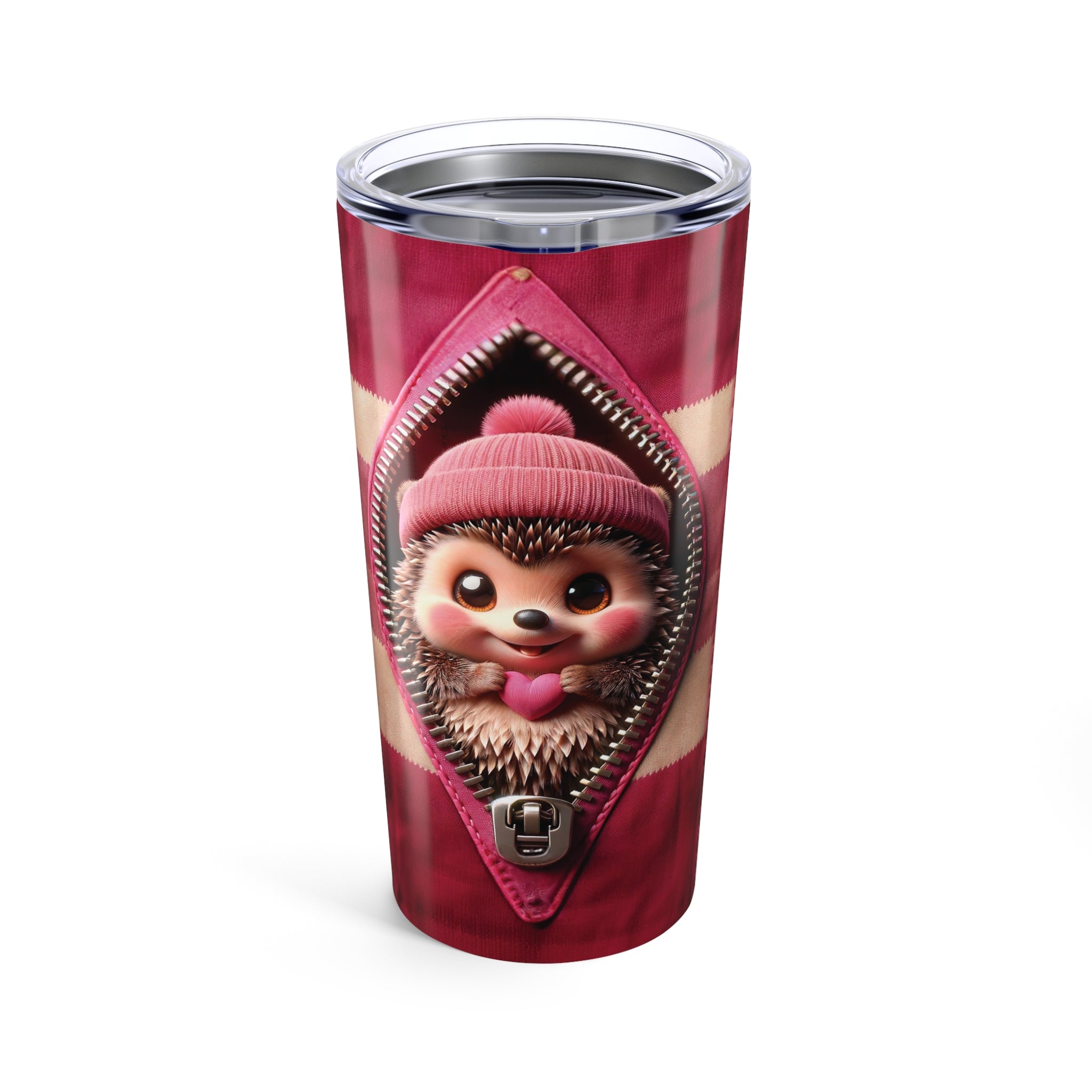 Hedgehog Valentines Tumbler 20oz