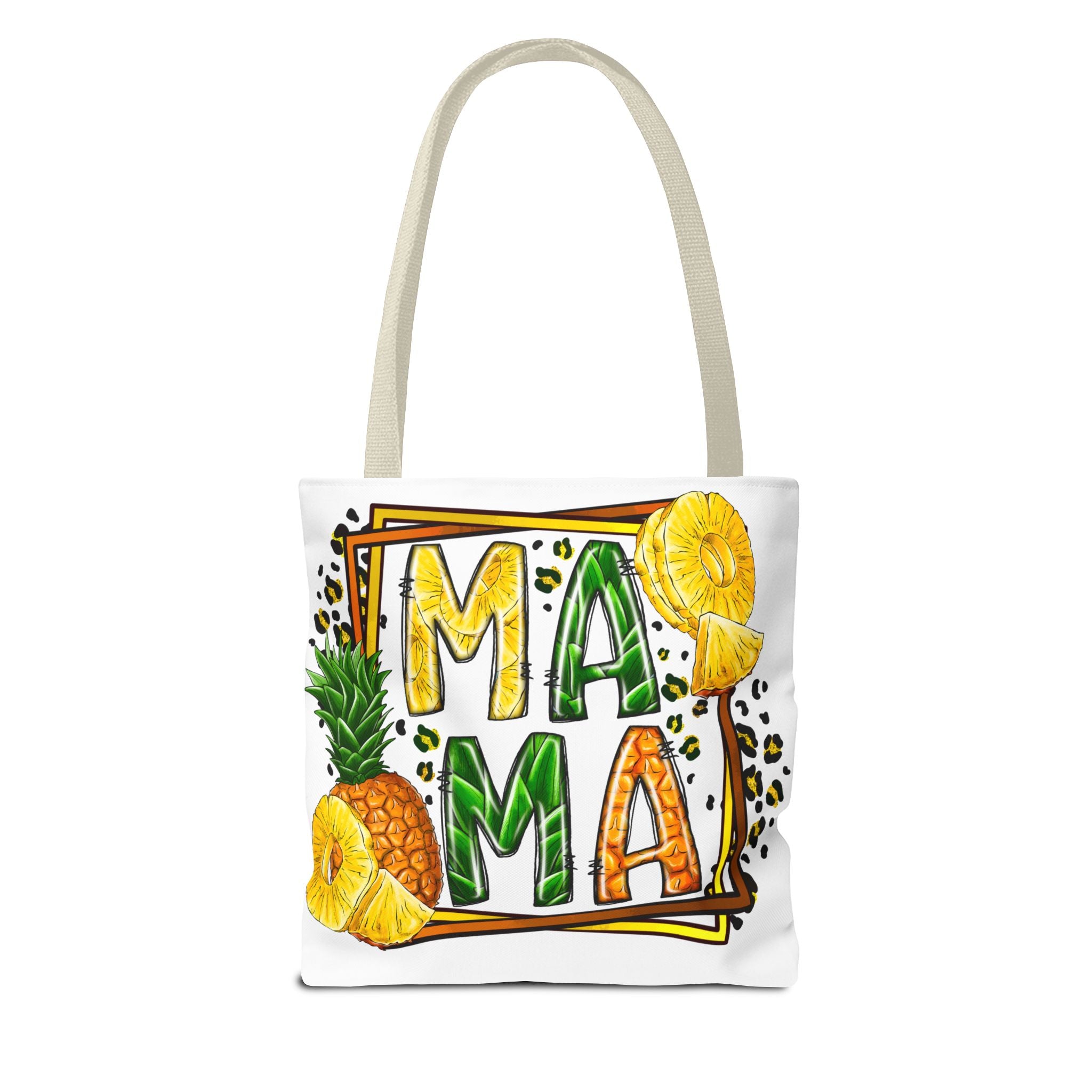 Mama Pineapple Tote Bag-Phoenix Styles