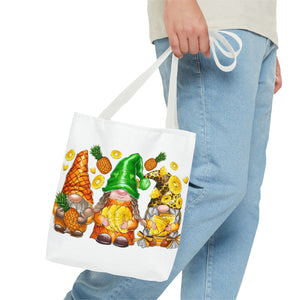 Pineapple Gnomes Tote Bag-Phoenix Styles