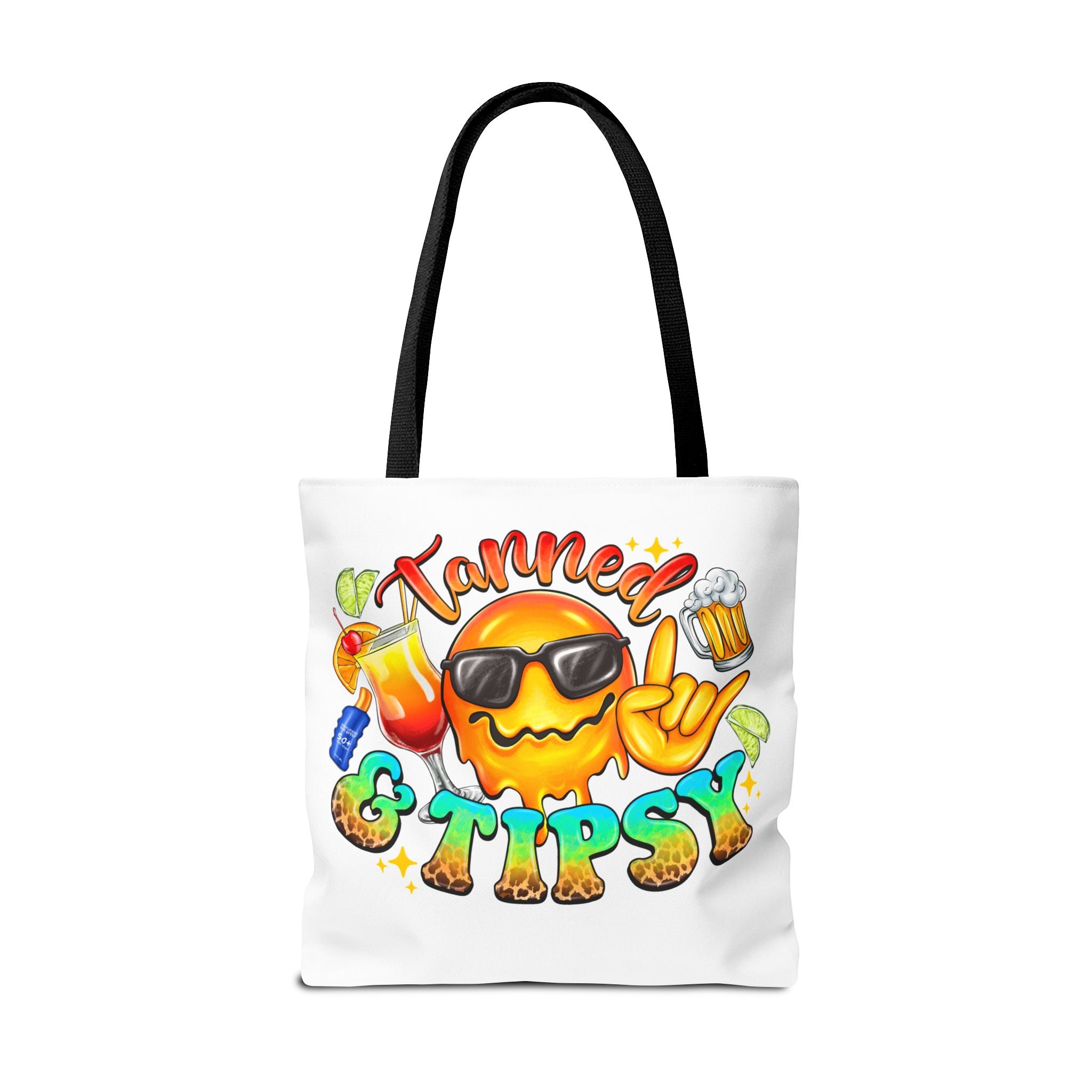 Tanned and Tipsy Tote Bag-Phoenix Styles