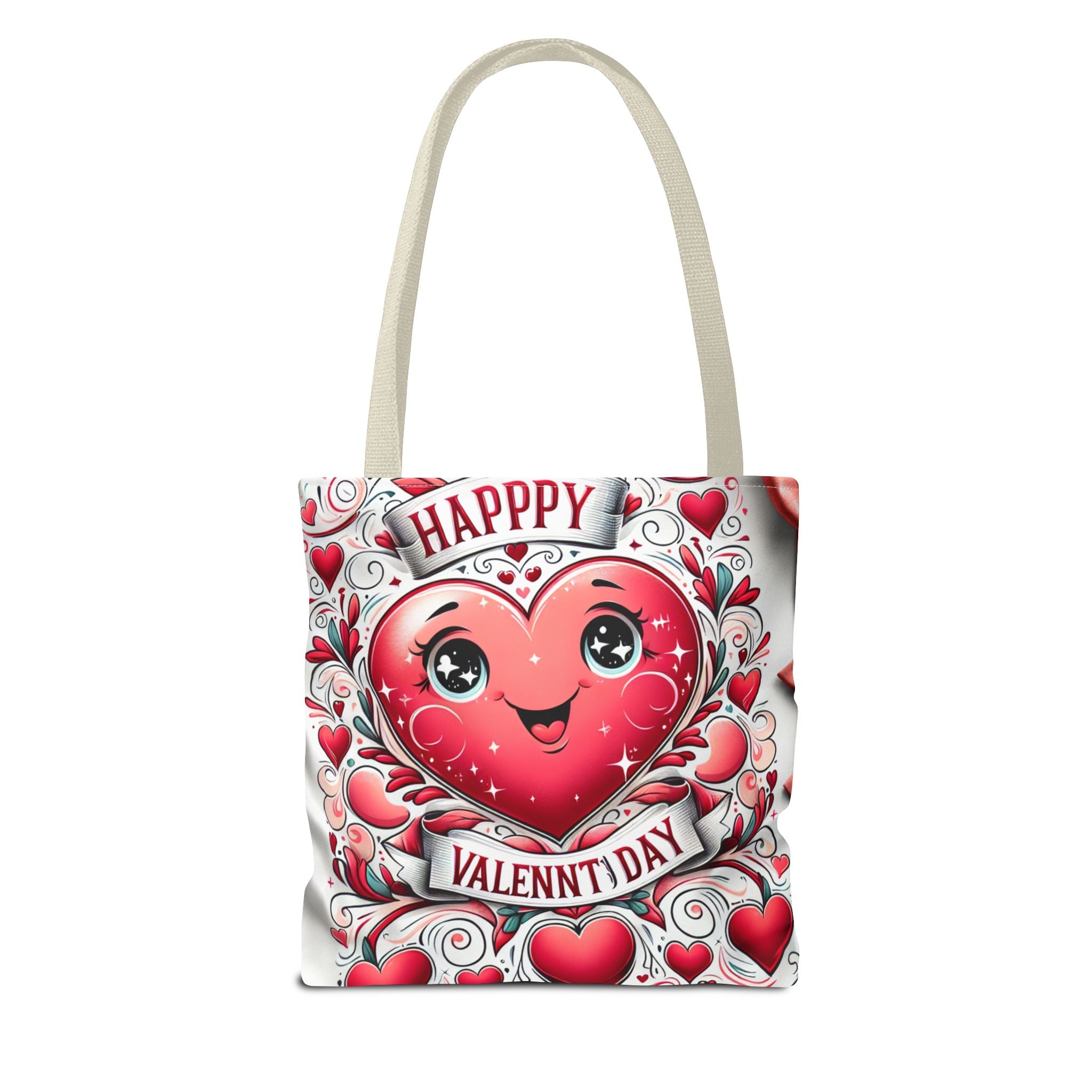 Happy Valentines Day Tote Bag-Phoenix Styles