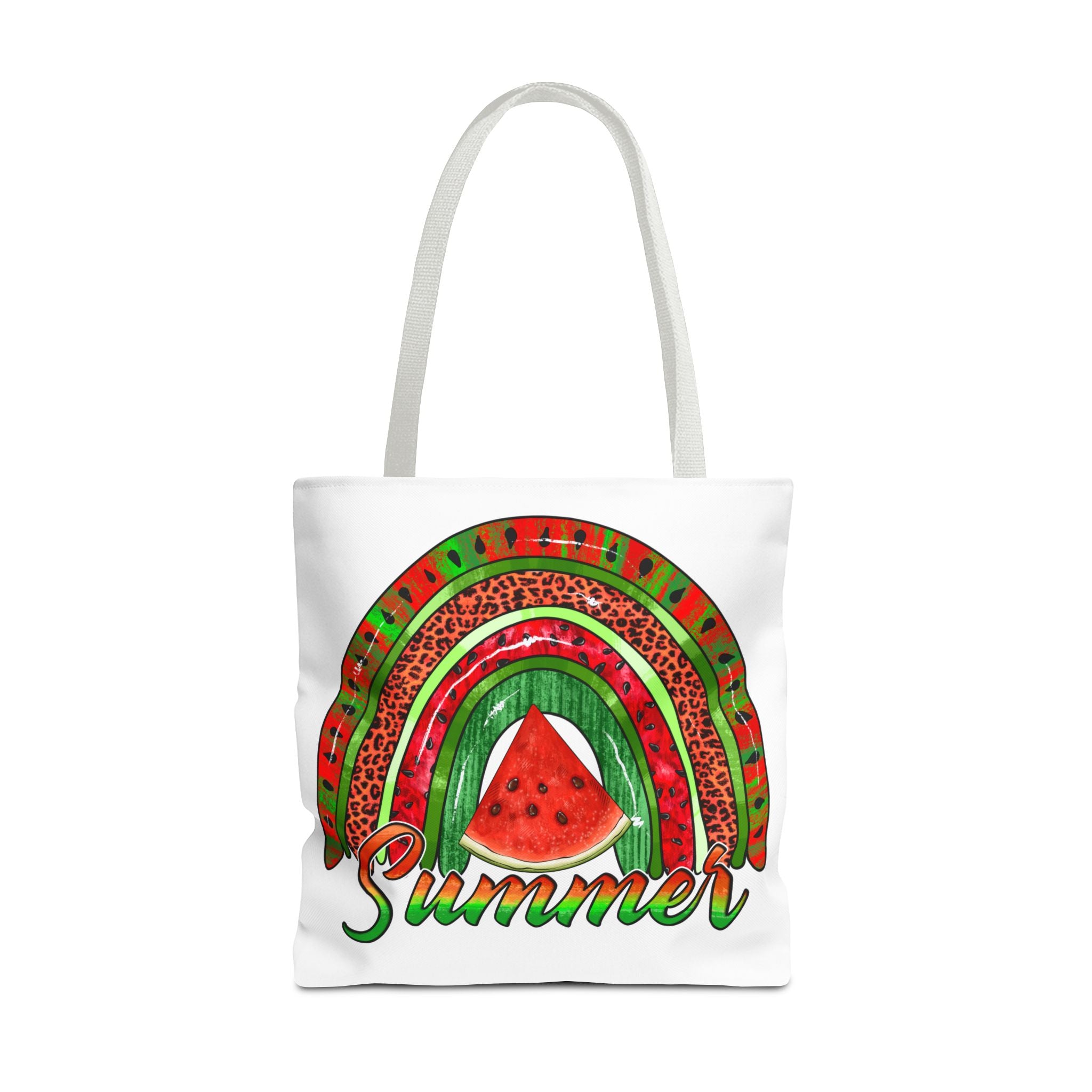 Summer Watermelon Rainbow Tote Bag-Phoenix Styles