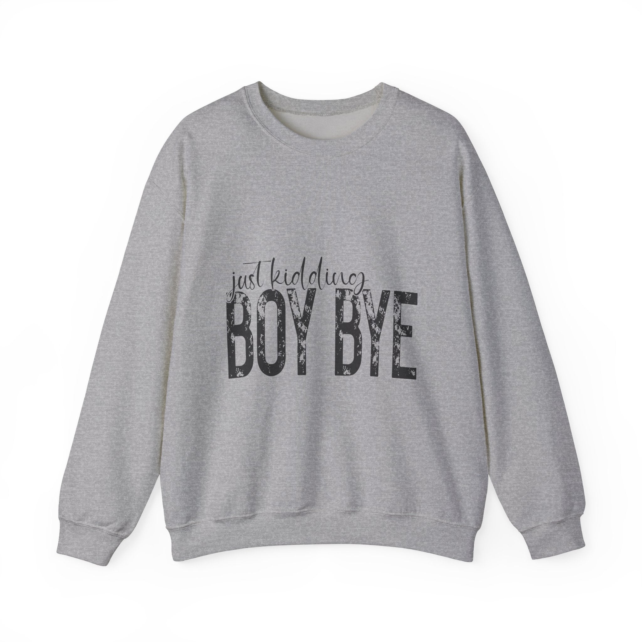 Boy Bye Valentine's Day Crewneck Sweatshirt-Phoenix Styles