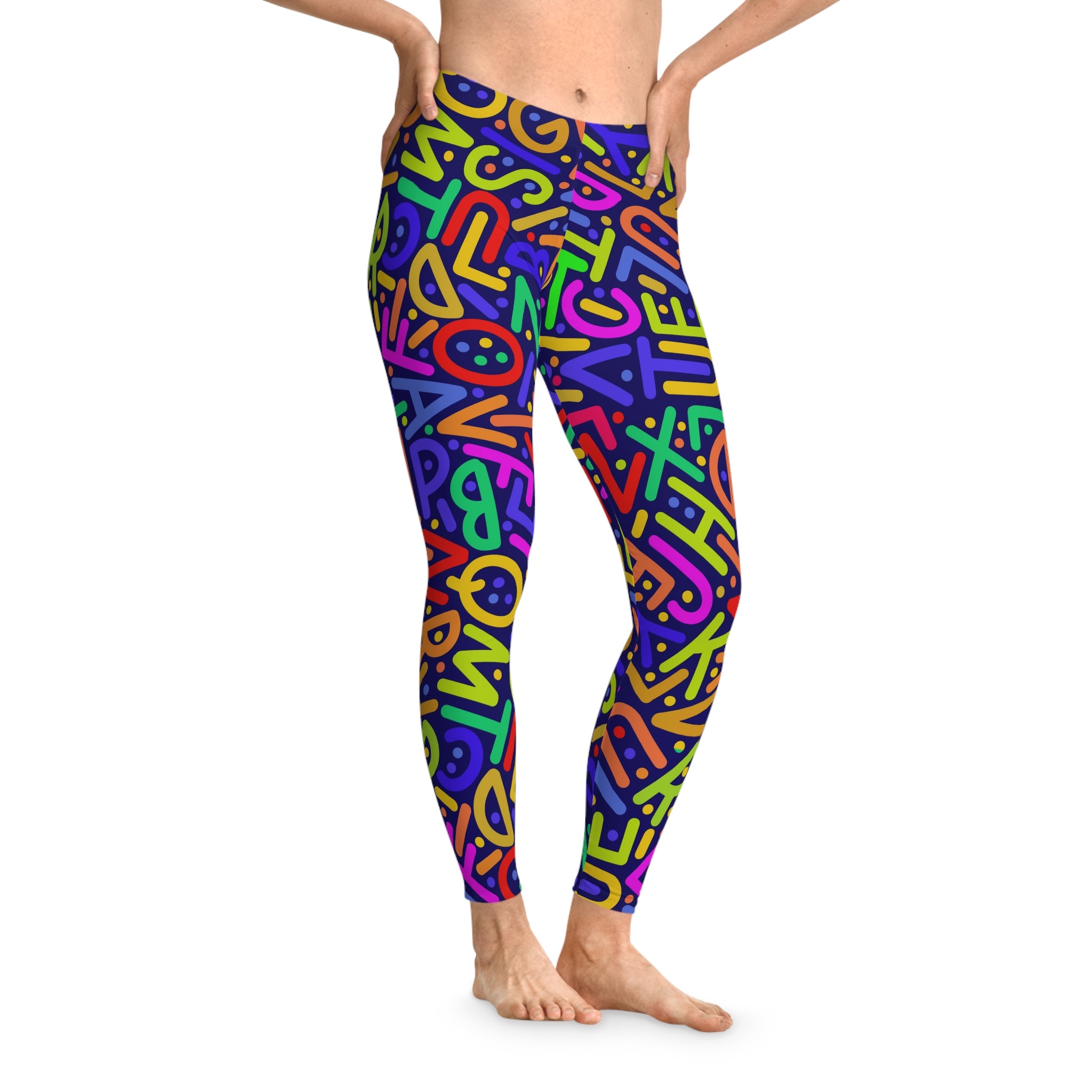 Color Riot Graffiti Leggings