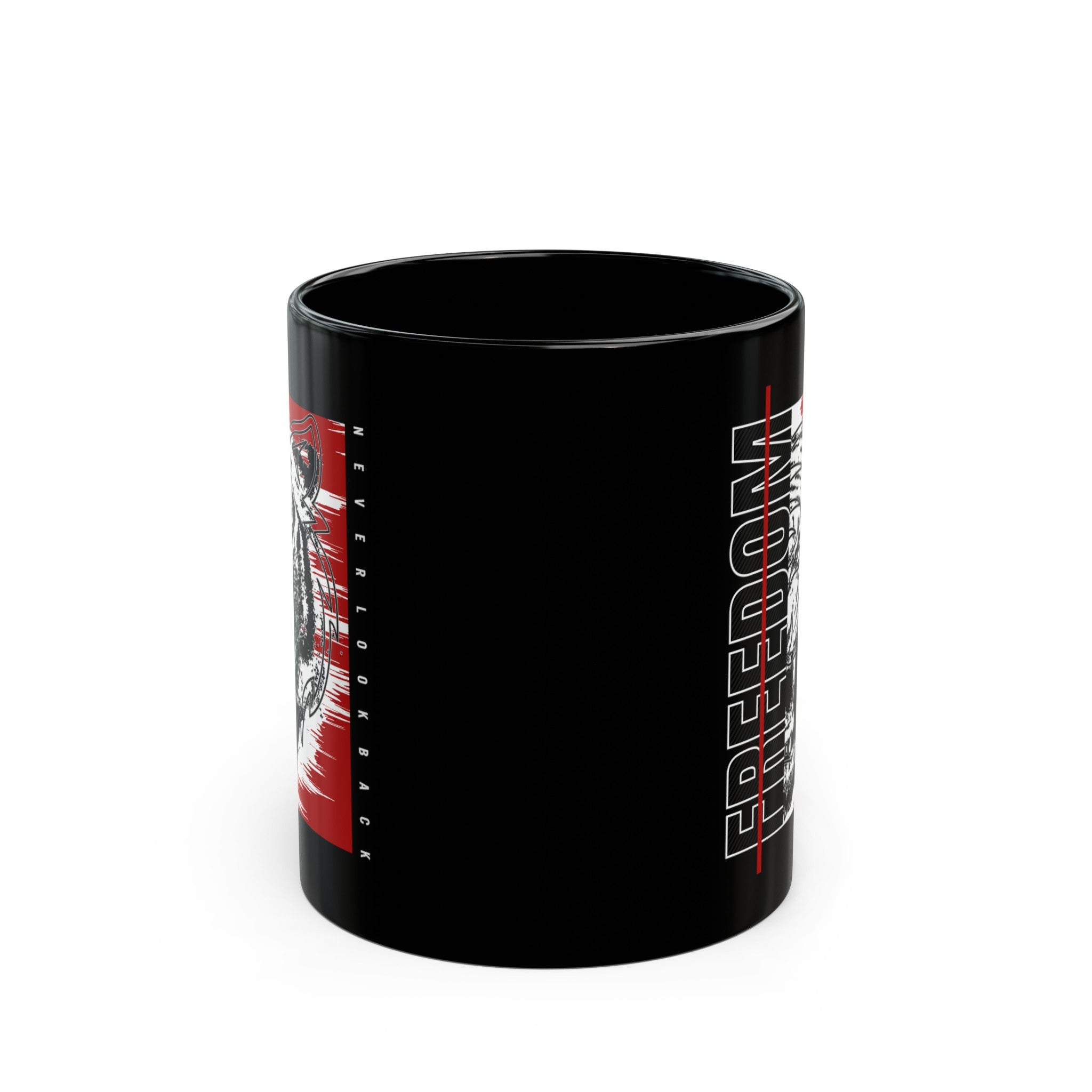 Freedom Black Mug (11oz, 15oz)-Phoenix Styles