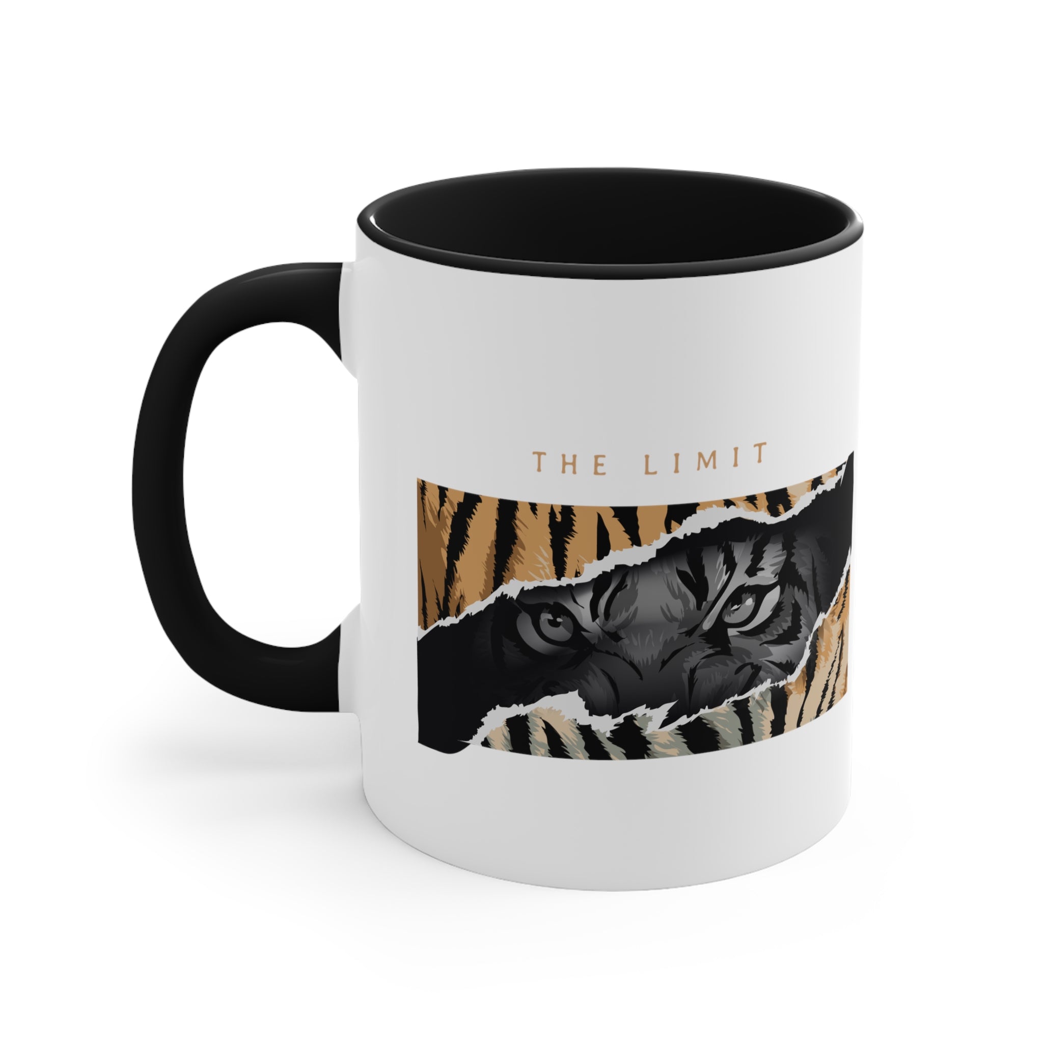 The Limit Accent Coffee Mug, 11oz-Phoenix Styles