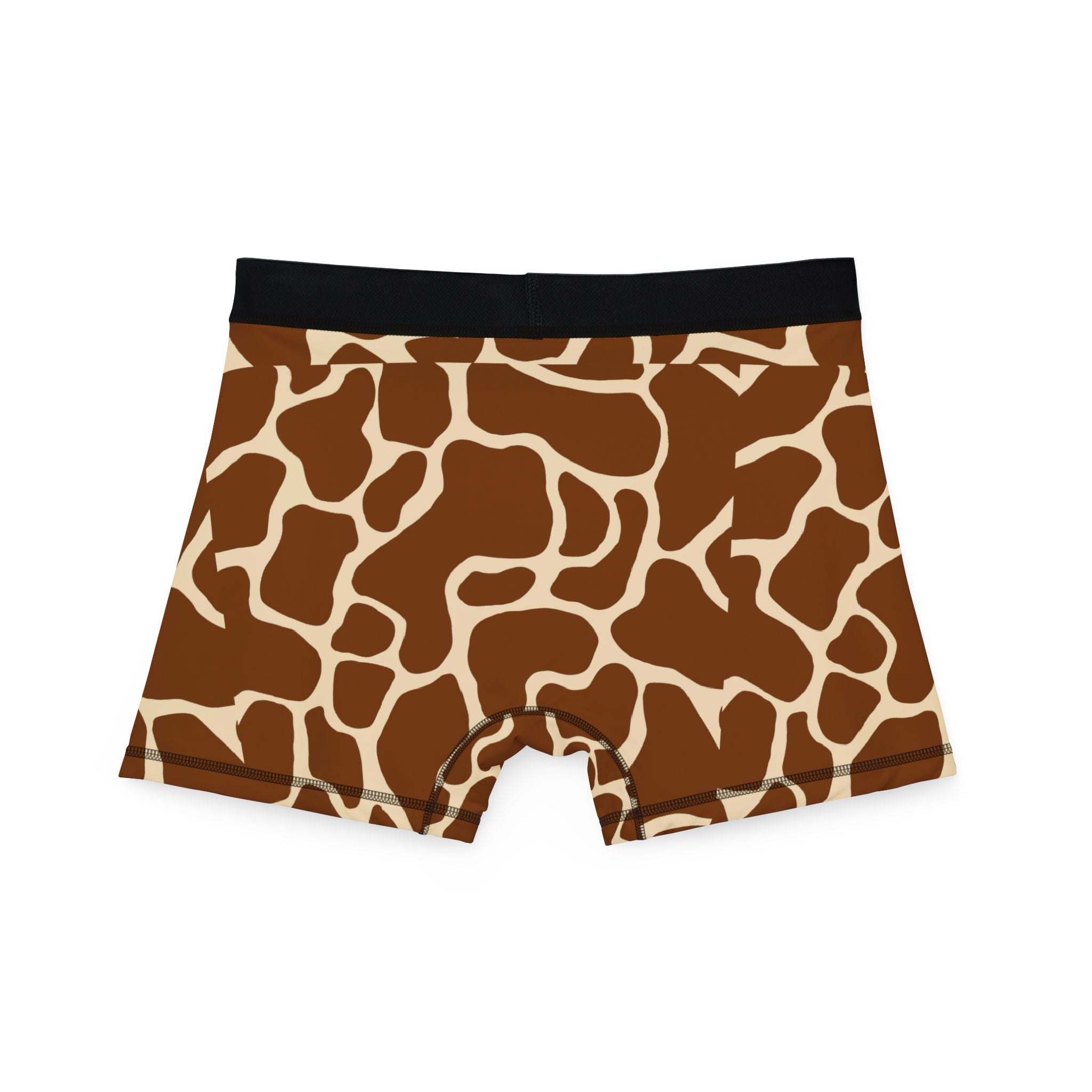 Giraffe Print Men Boxers - Comfortable and Stylish Underwear for Animal Lovers