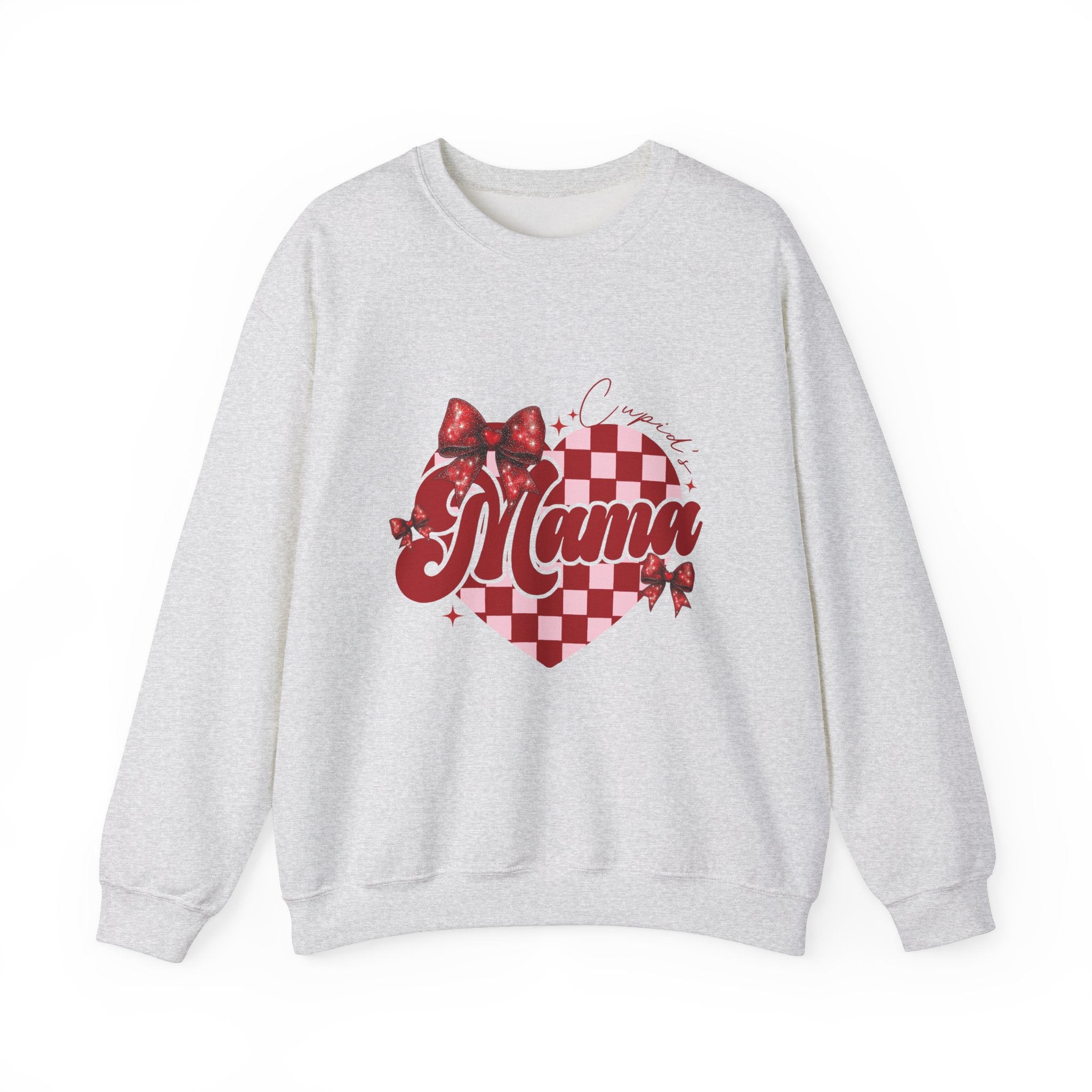 Mama Valentine's Day Crewneck Sweatshirt-Phoenix Styles