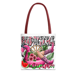 Cowgirl Summer Tote Bag-Phoenix Styles