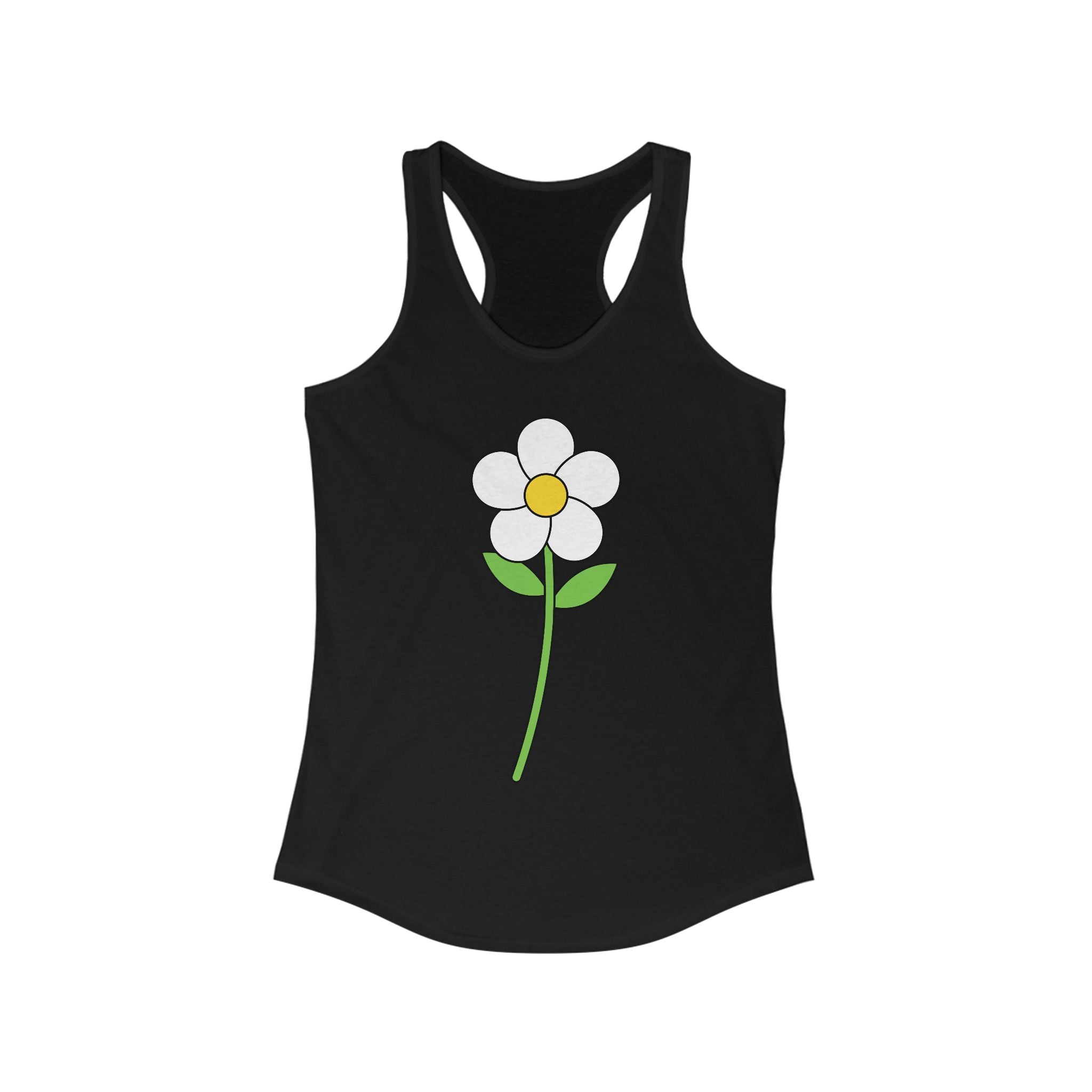 Floral Women's Racerback Tank - Perfect for Summer Adventures