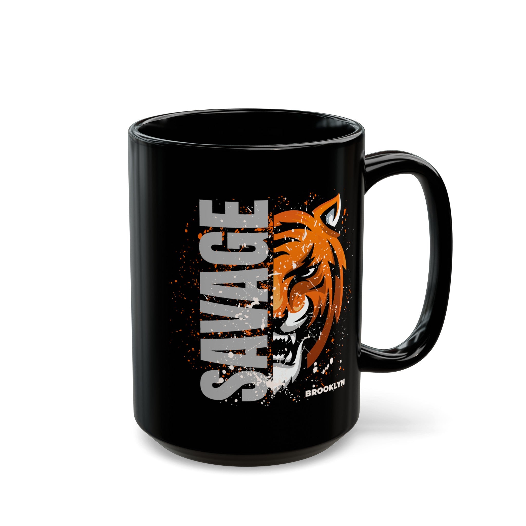 Savage Black Mug (11oz, 15oz)-Phoenix Styles