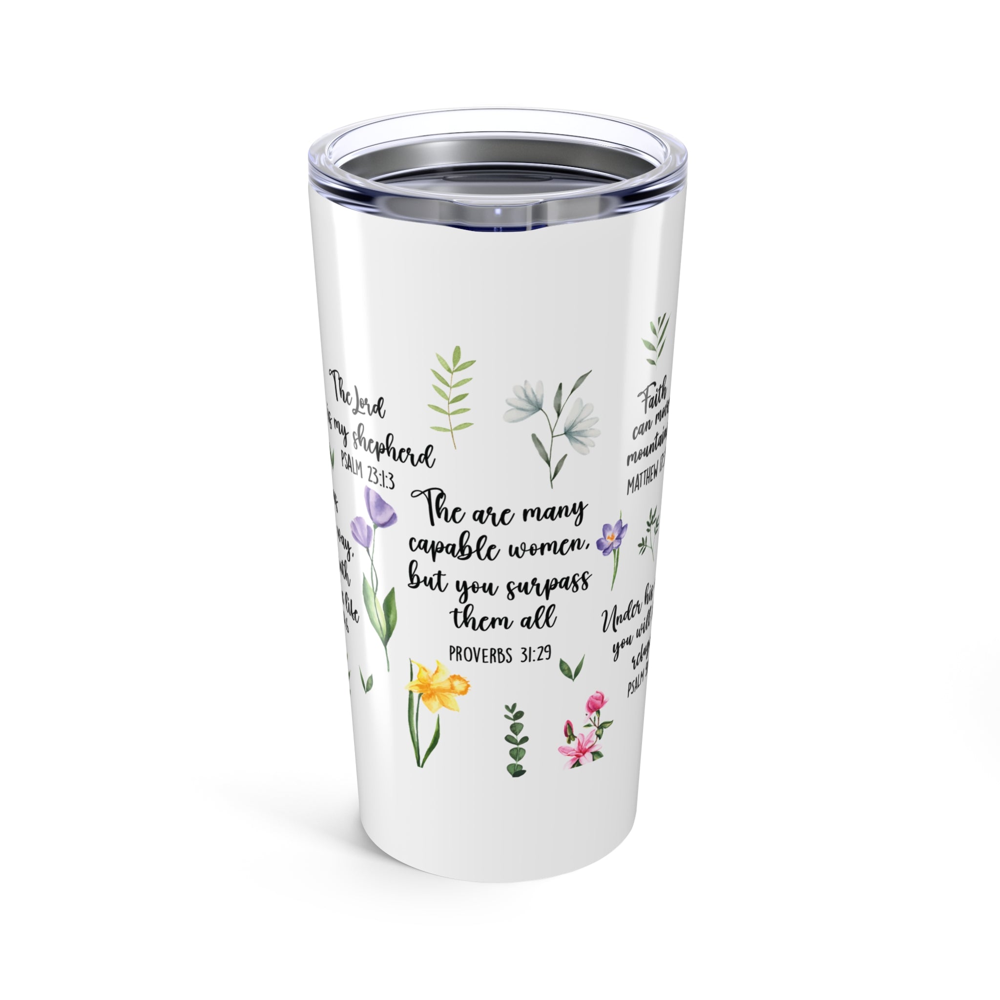 The Lord is My Shepherd- Faithful Tumbler-Phoenix Styles