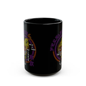 Wild and Free Black Mug (11oz, 15oz)-Phoenix Styles