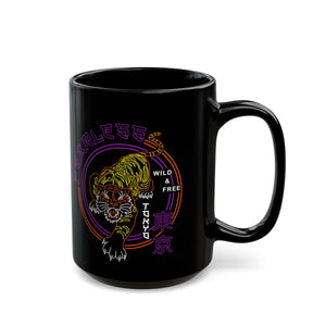 Wild and Free Black Mug (11oz, 15oz)-Phoenix Styles