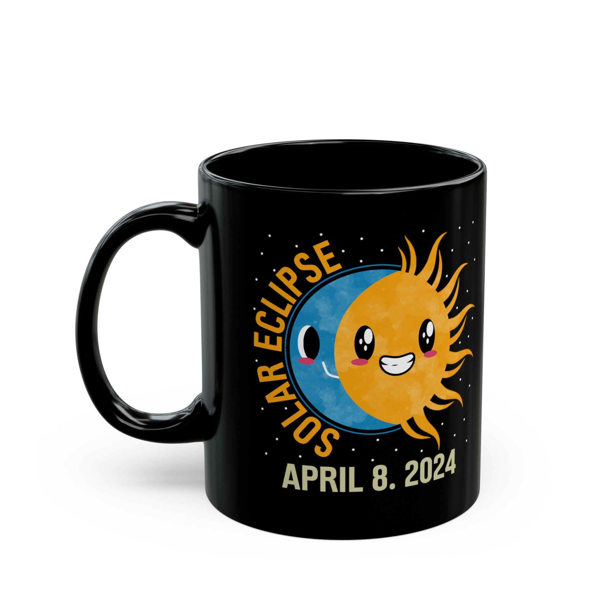 Solar Eclipse Black Mug (11oz, 15oz)-Phoenix Styles