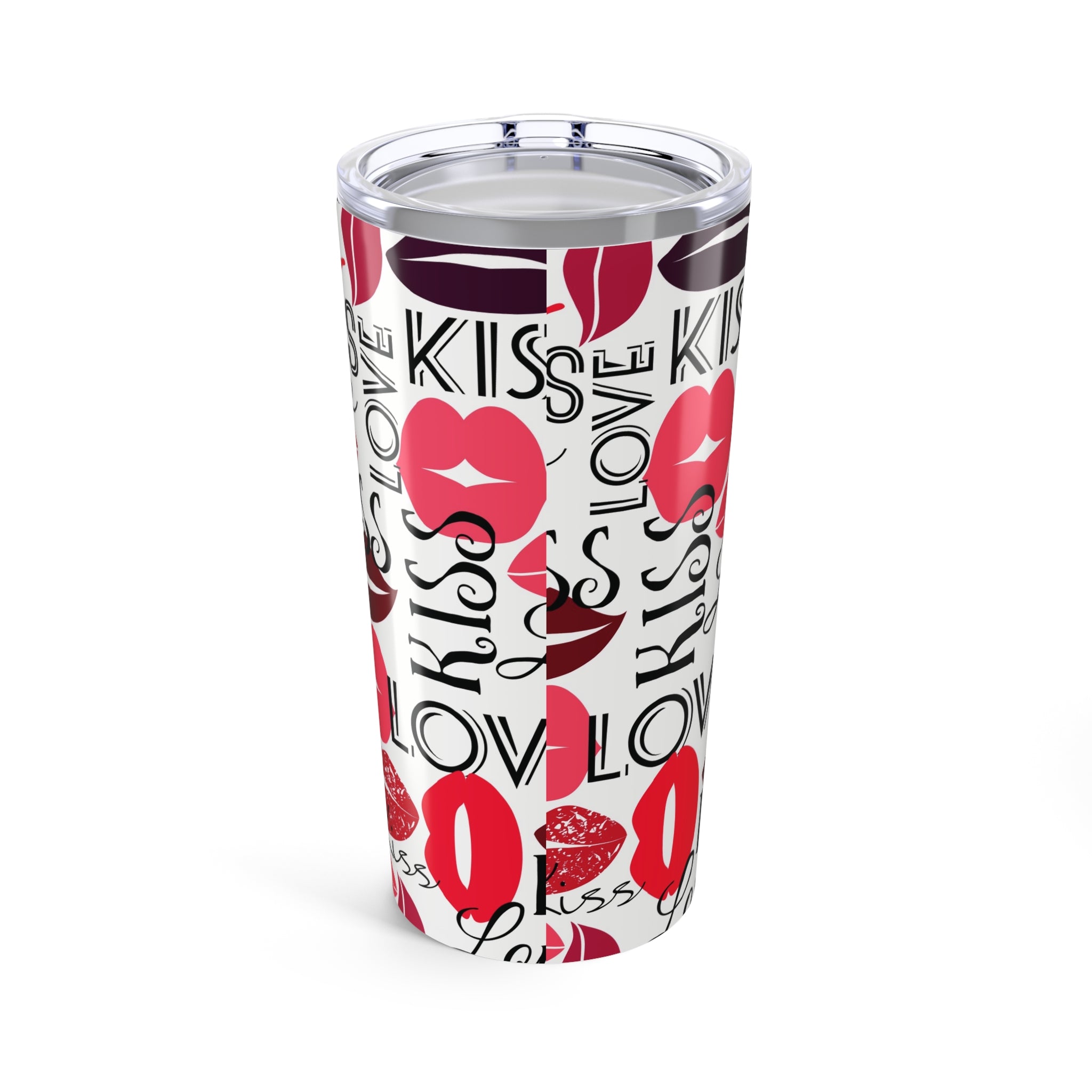 Kissy Lips Valentine's Day Tumbler-Phoenix Styles