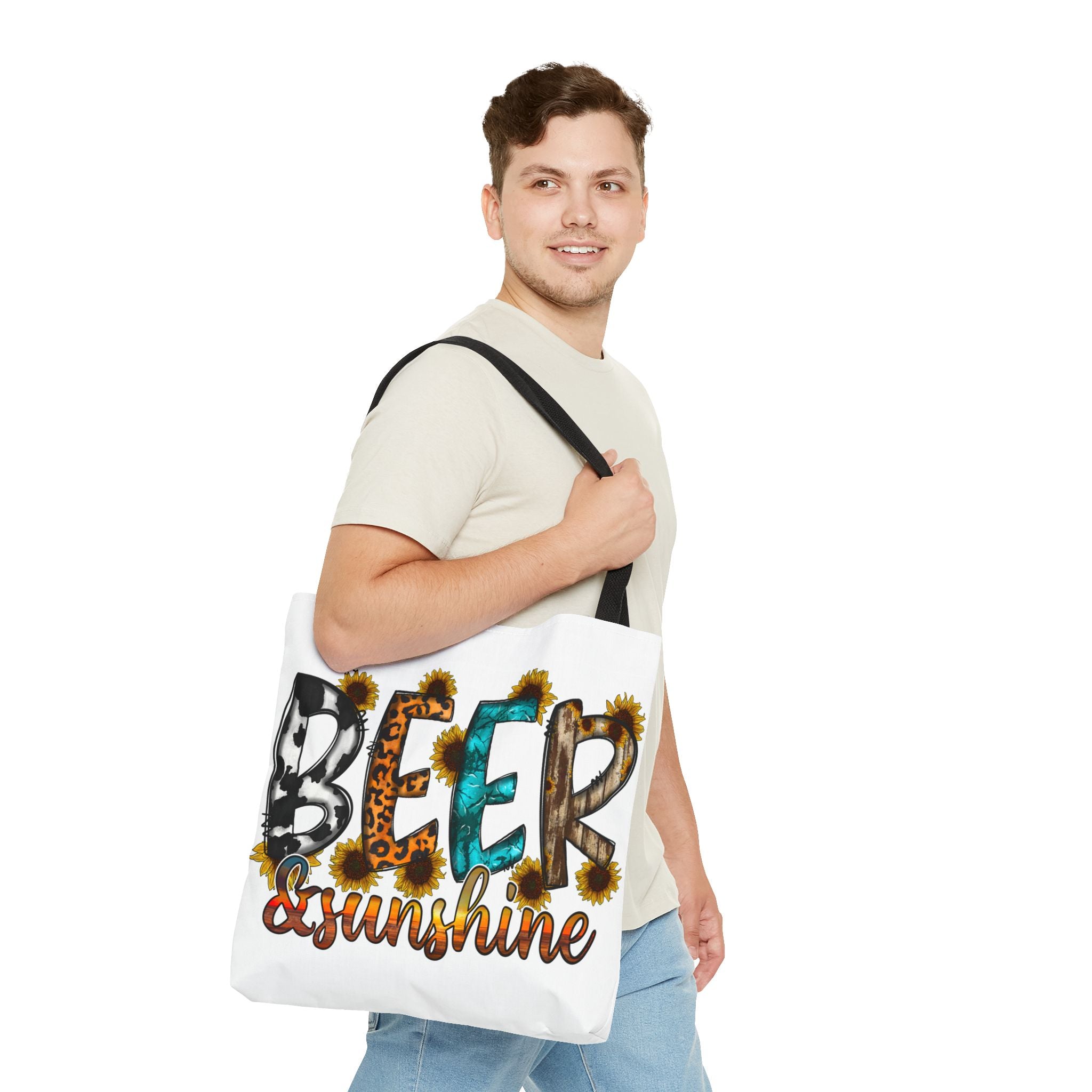 Beer Sunshine Tote Bag-Phoenix Styles