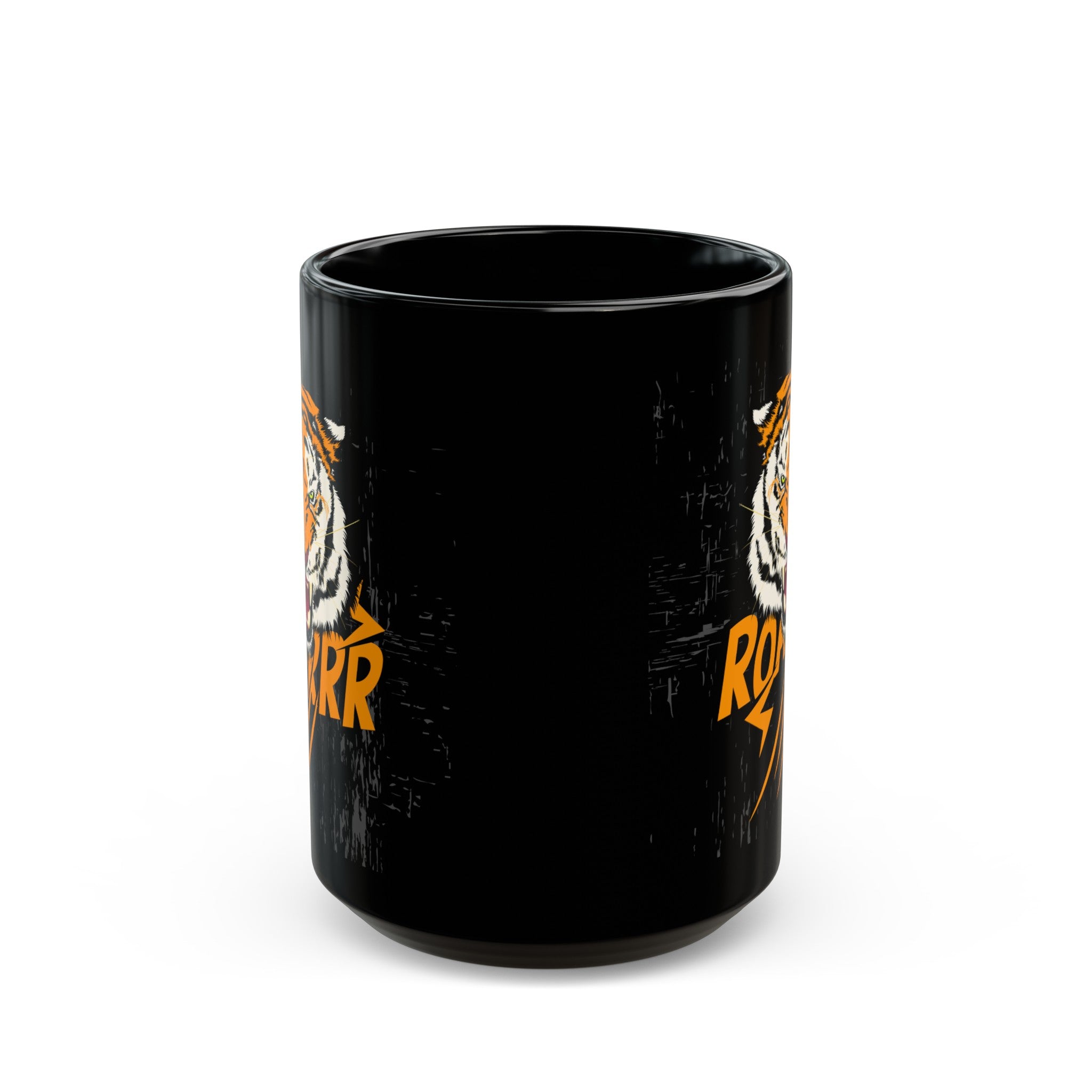 Roarrr Black Mug (11oz, 15oz)-Phoenix Styles