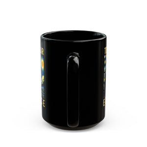 Total Solar Eclipse- Sun Black Mug (11oz, 15oz)-Phoenix Styles