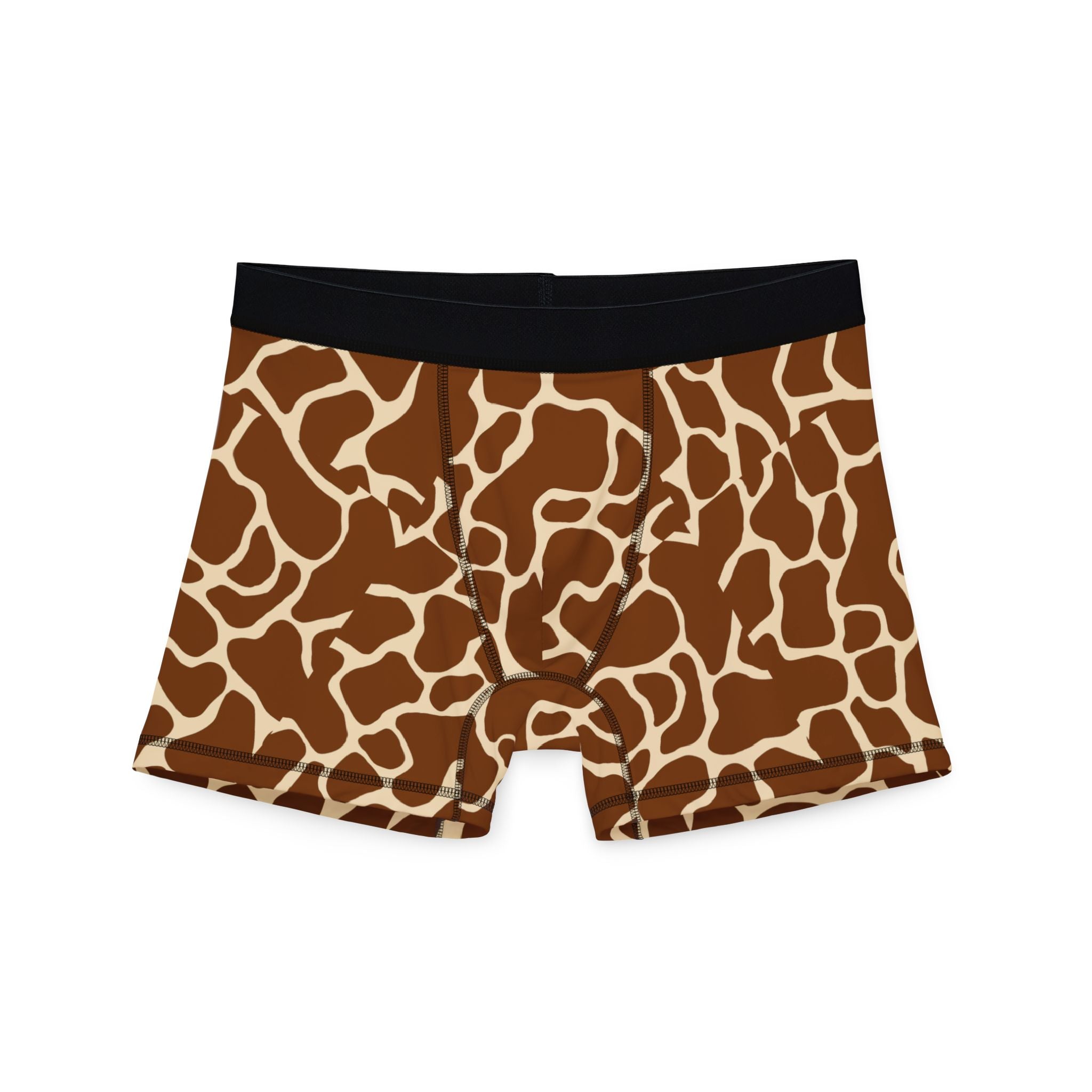 Fun Giraffe Print Men's Boxers – Comfortable & Stylish Underwear