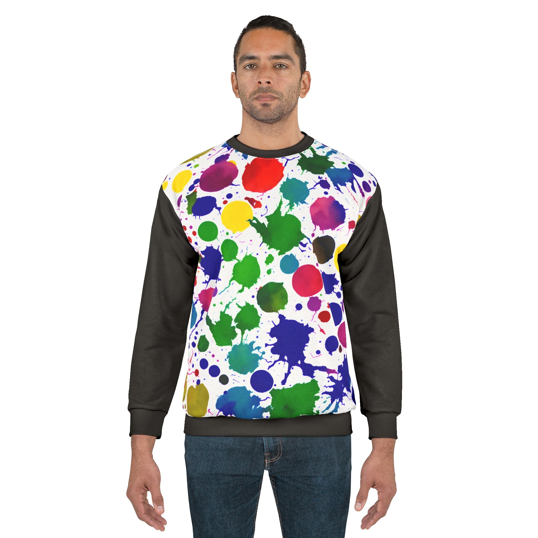 Spectrum Splash Sweatshirt-Phoenix Styles