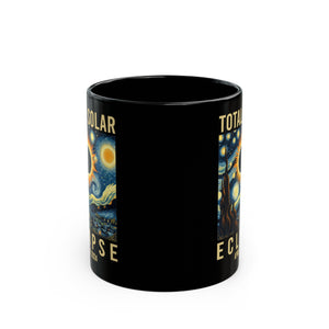 Total Solar Eclipse- Sun Black Mug (11oz, 15oz)-Phoenix Styles