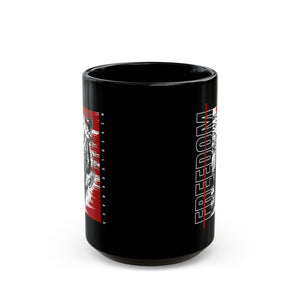 Freedom Black Mug (11oz, 15oz)-Phoenix Styles