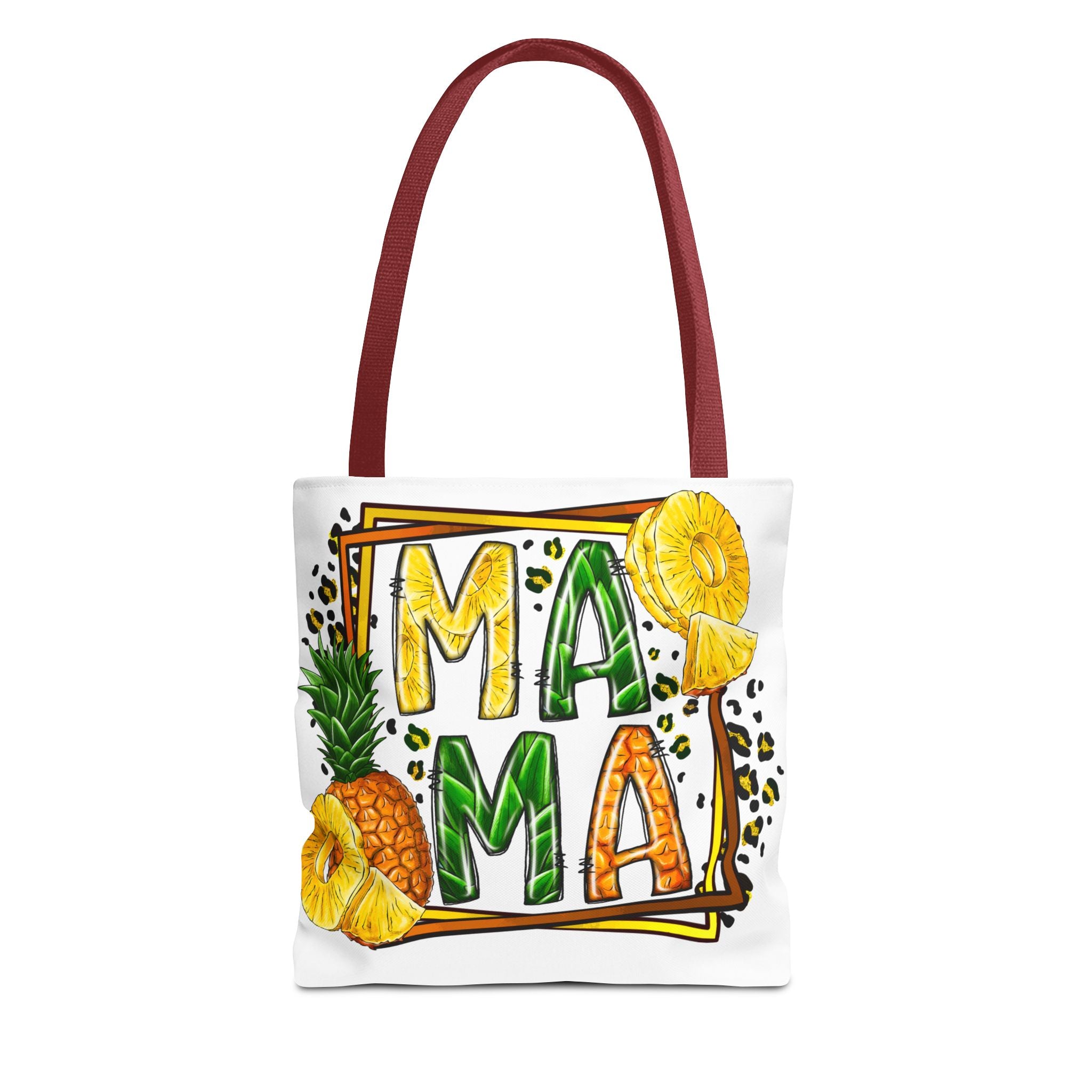 Mama Pineapple Tote Bag-Phoenix Styles