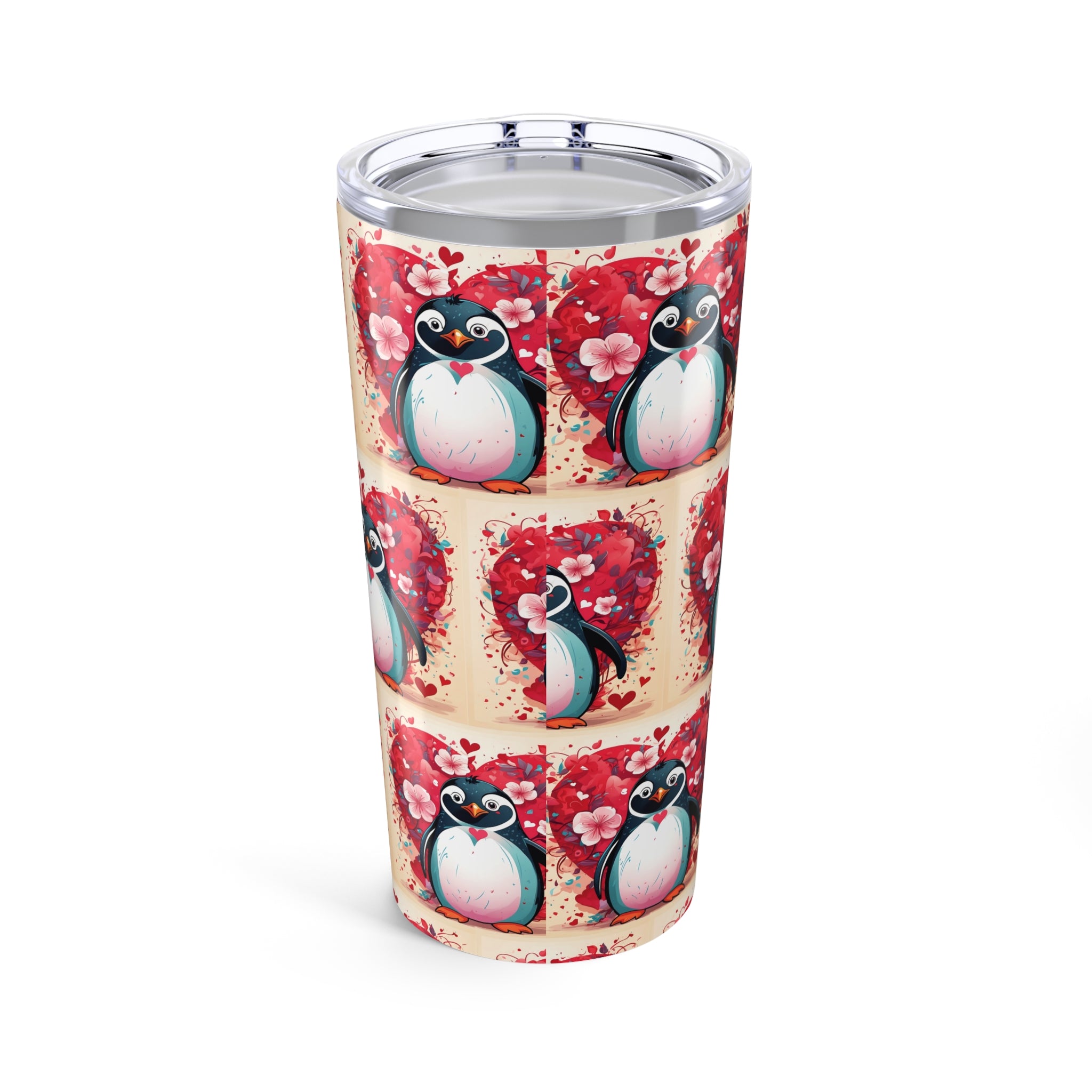 Penguin Valentine Tumbler 20oz