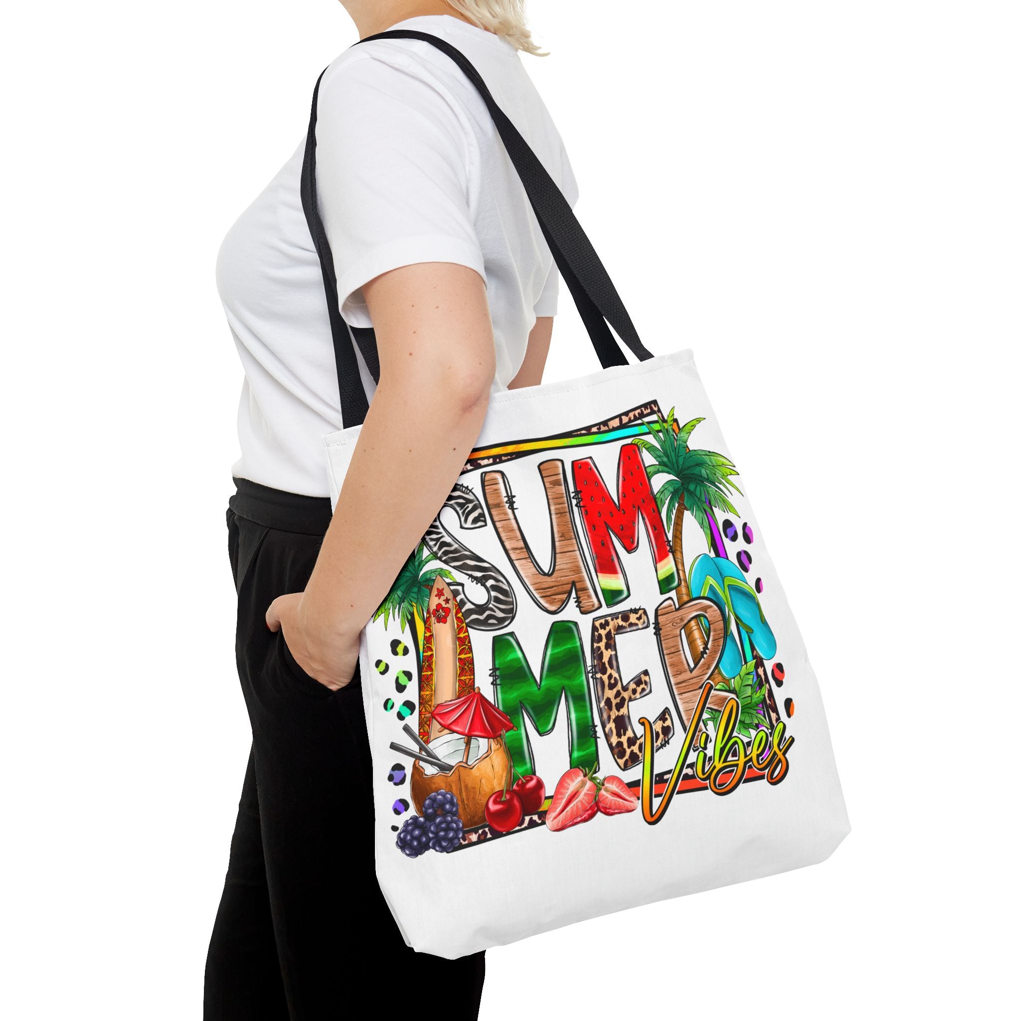 Summer Vibes Tote Bag-Phoenix Styles