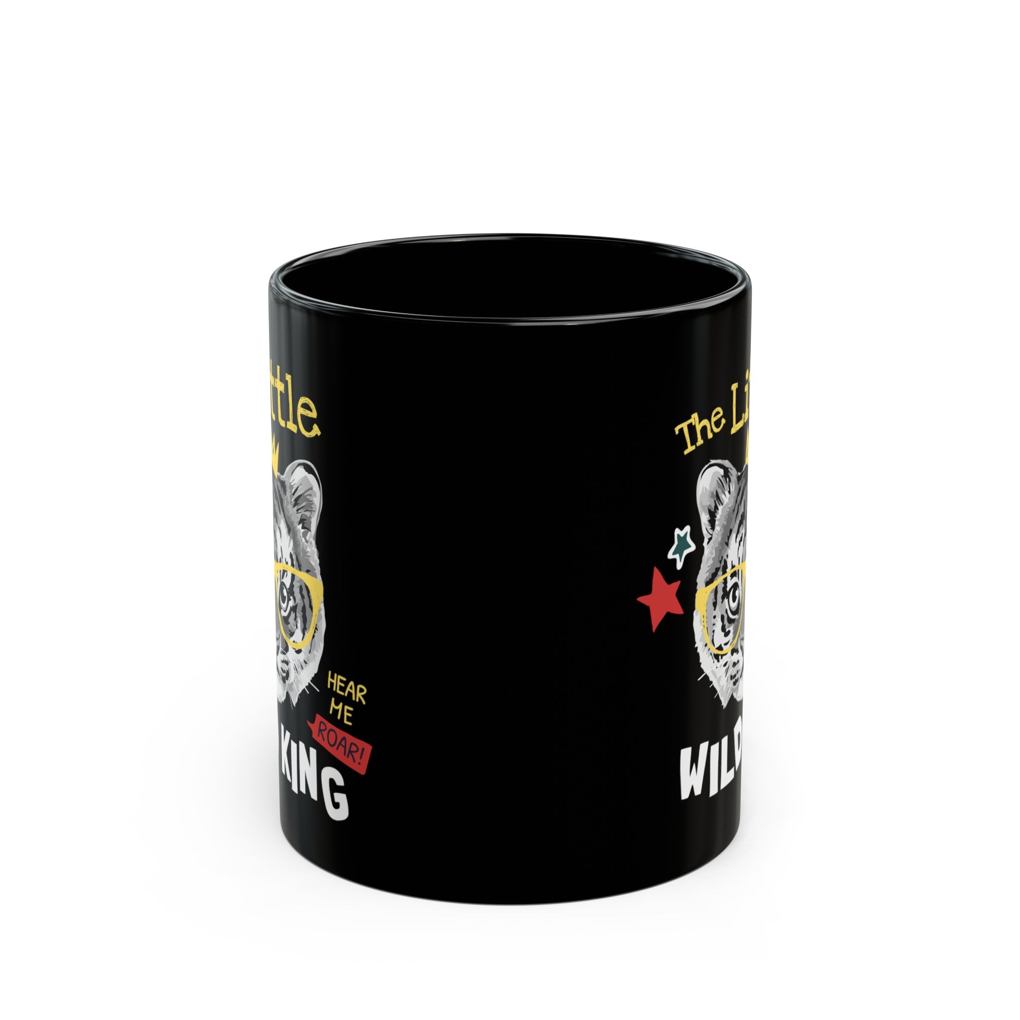 The Little Wild King Black Mug (11oz, 15oz)-Phoenix Styles