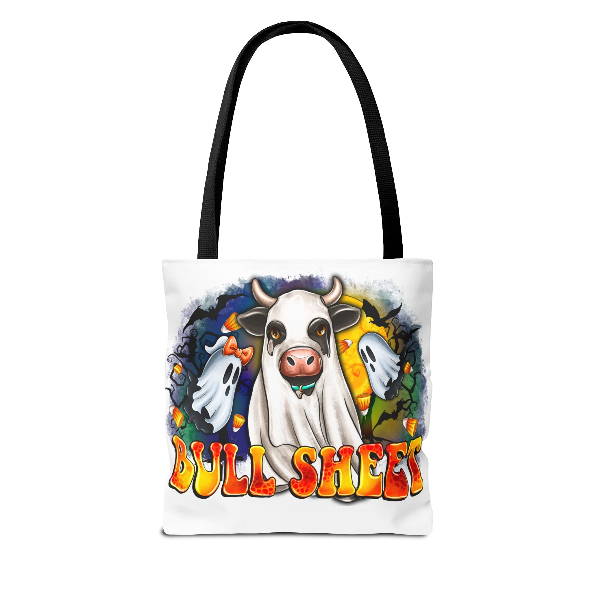 Bullsheet Halloween Tote Bag-Phoenix Styles