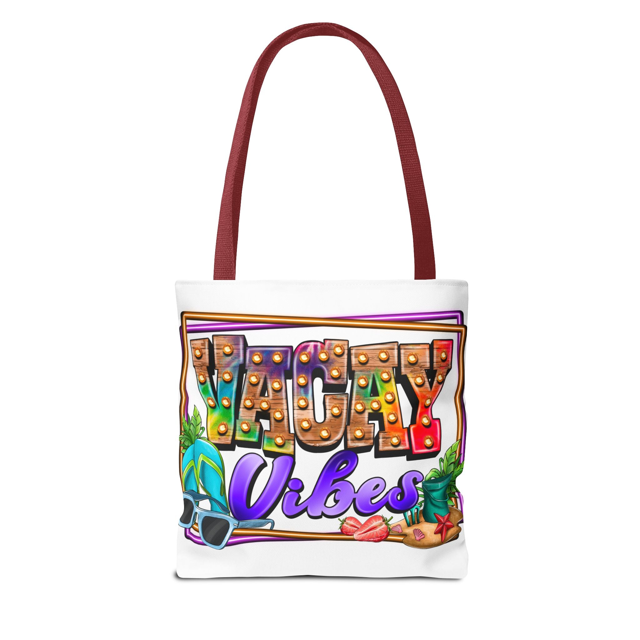 Vacay Vibes Tote Bag-Phoenix Styles