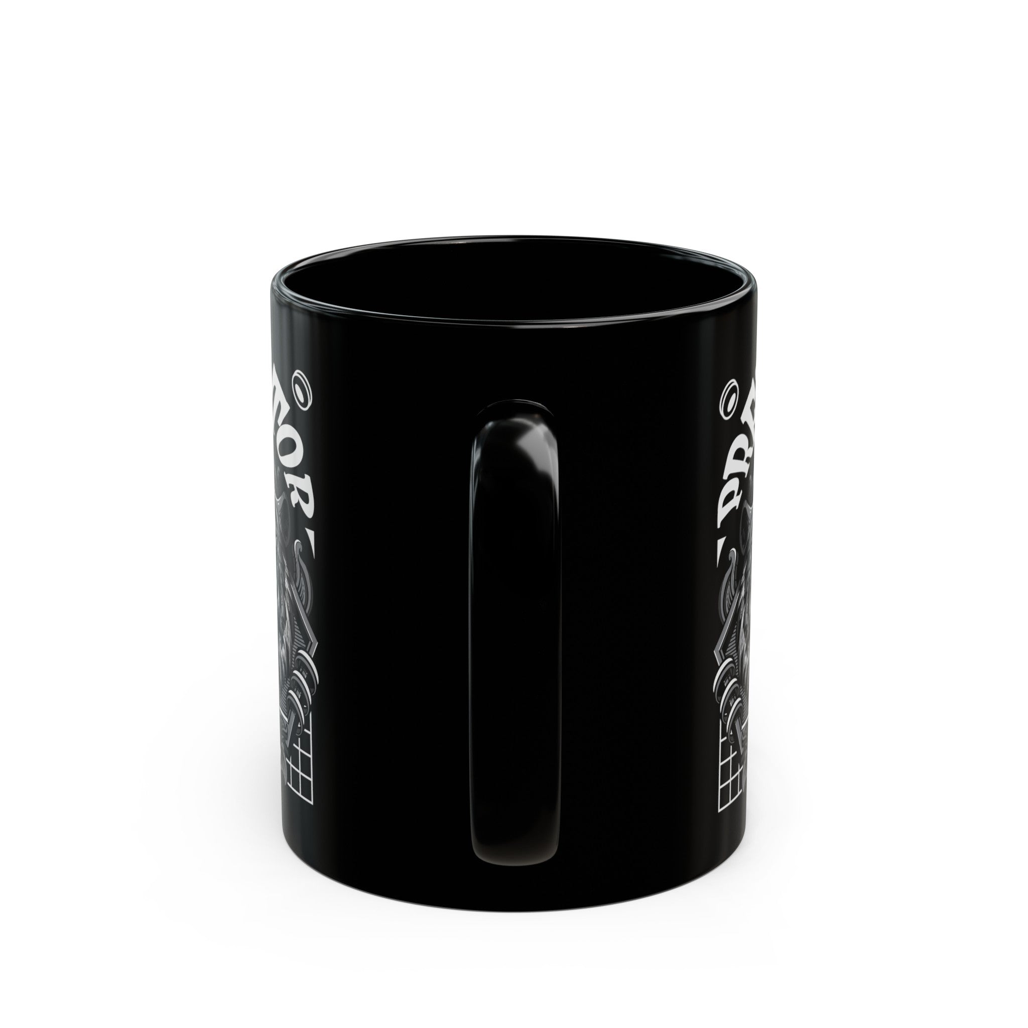 Predator Black Mug (11oz, 15oz)-Phoenix Styles