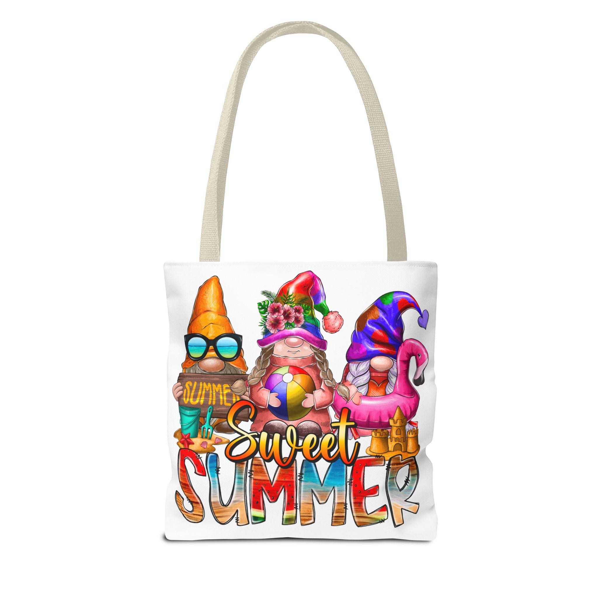 Sweet Summer Gnomes Tote Bag-Phoenix Styles