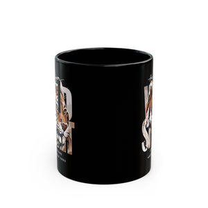 Wild Spirit Black Mug (11oz, 15oz)-Phoenix Styles