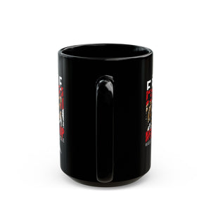 Feline Freedom Black Mug (11oz, 15oz)-Phoenix Styles